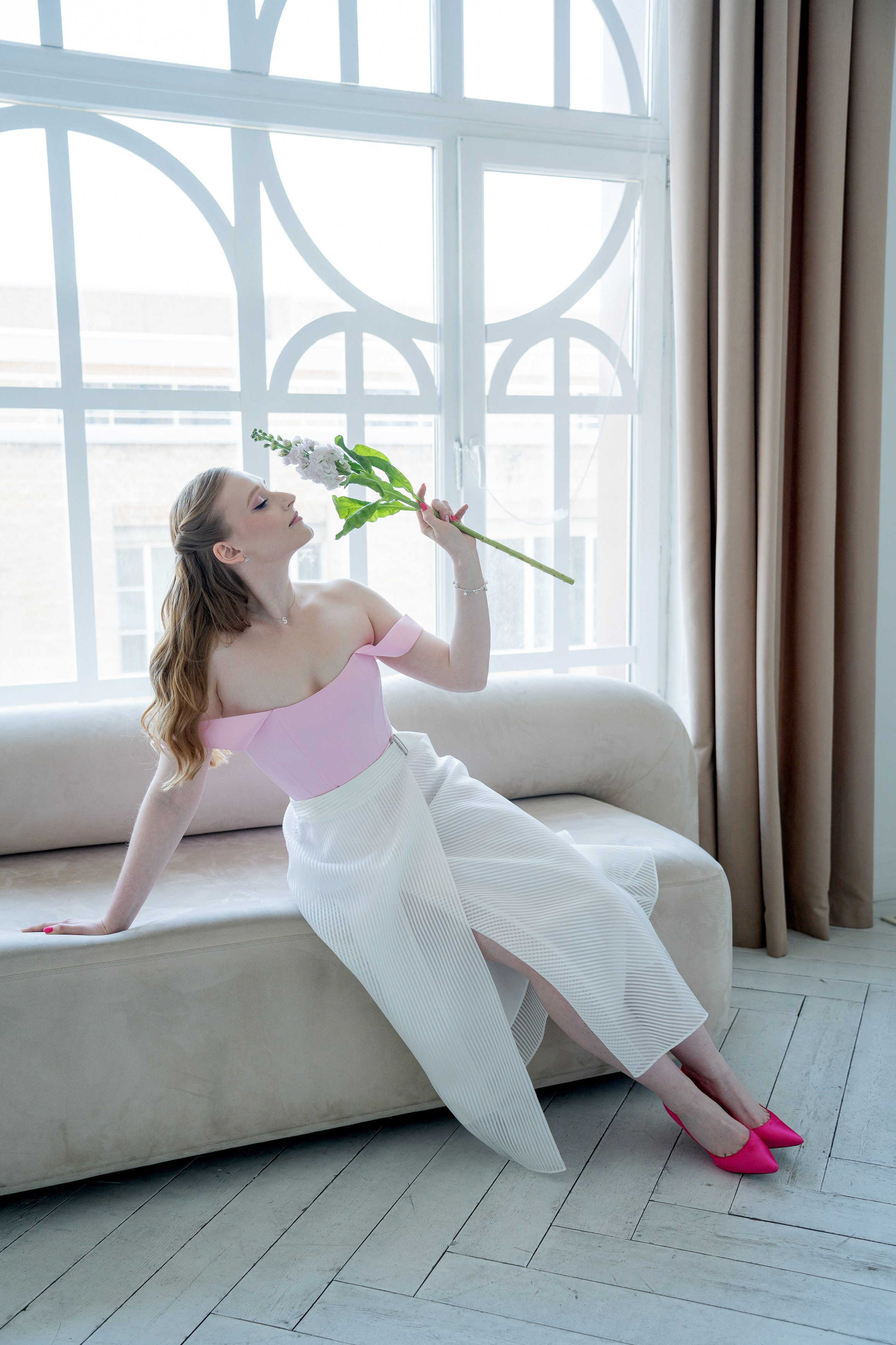 Индивидуальная фотосессия в студии. Портретный фотограф Олеся Владимирова в Москве