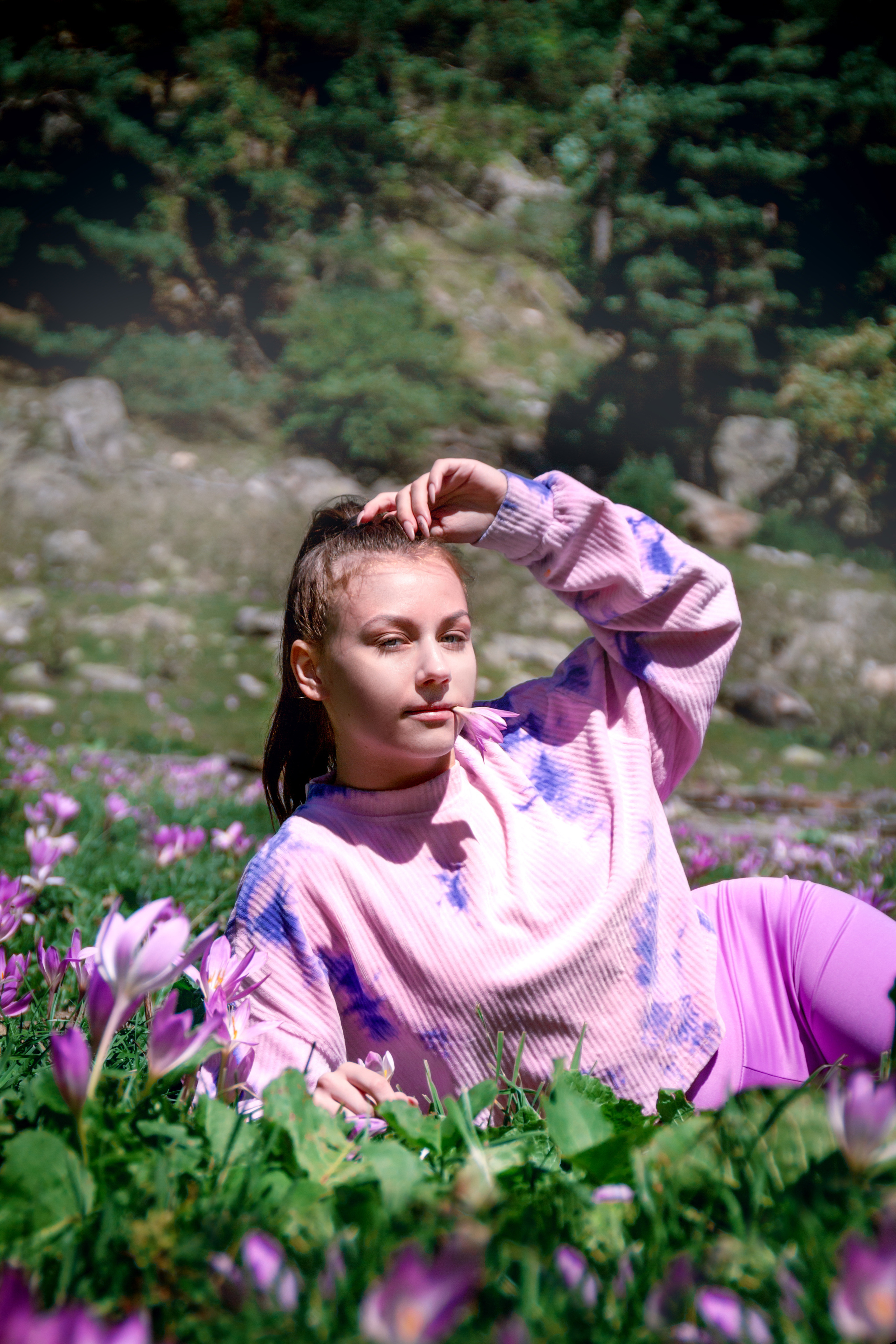 Фотосессия в крокусах. Фотограф и видеограф в Ставрополе Инна Попова