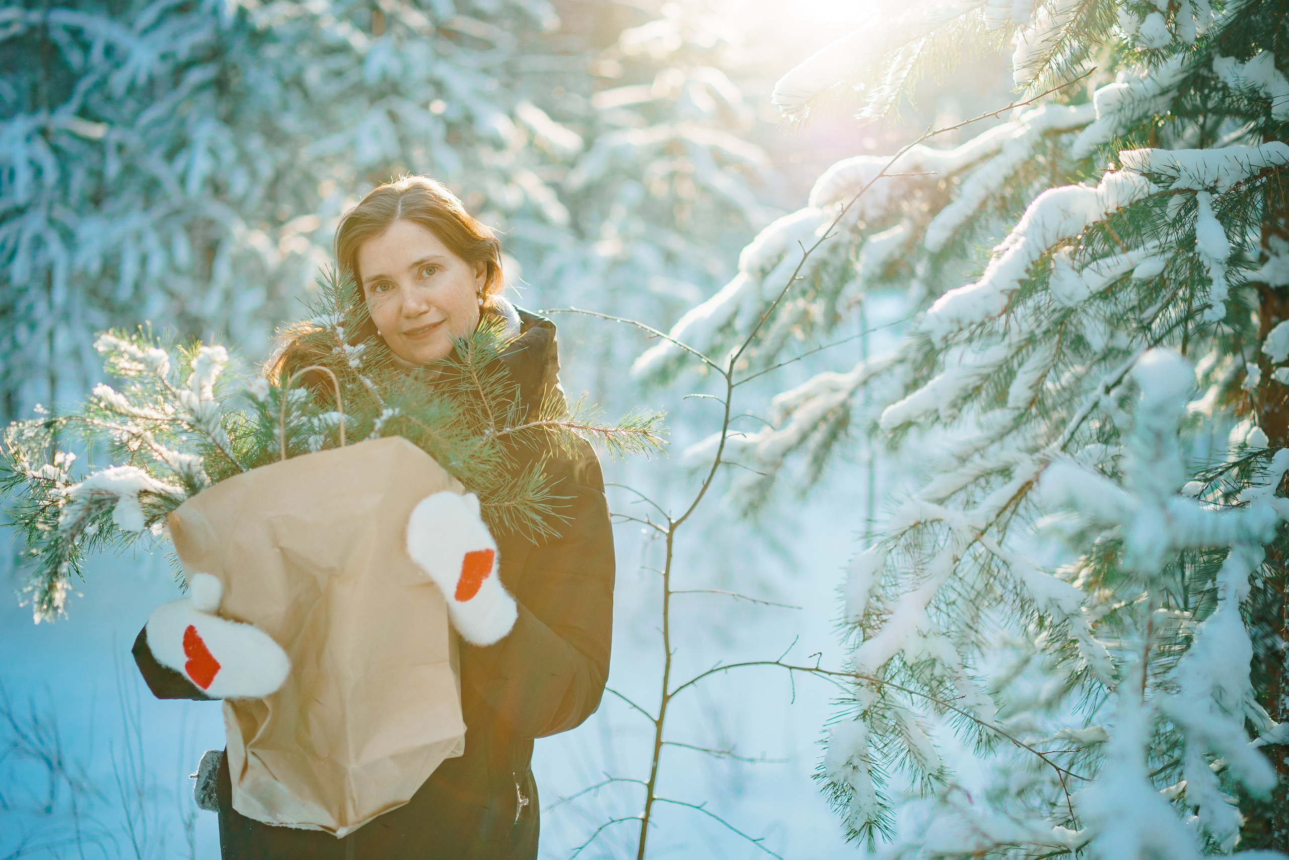 Новогодняя фотосессия. Фотошкола «Маяк»