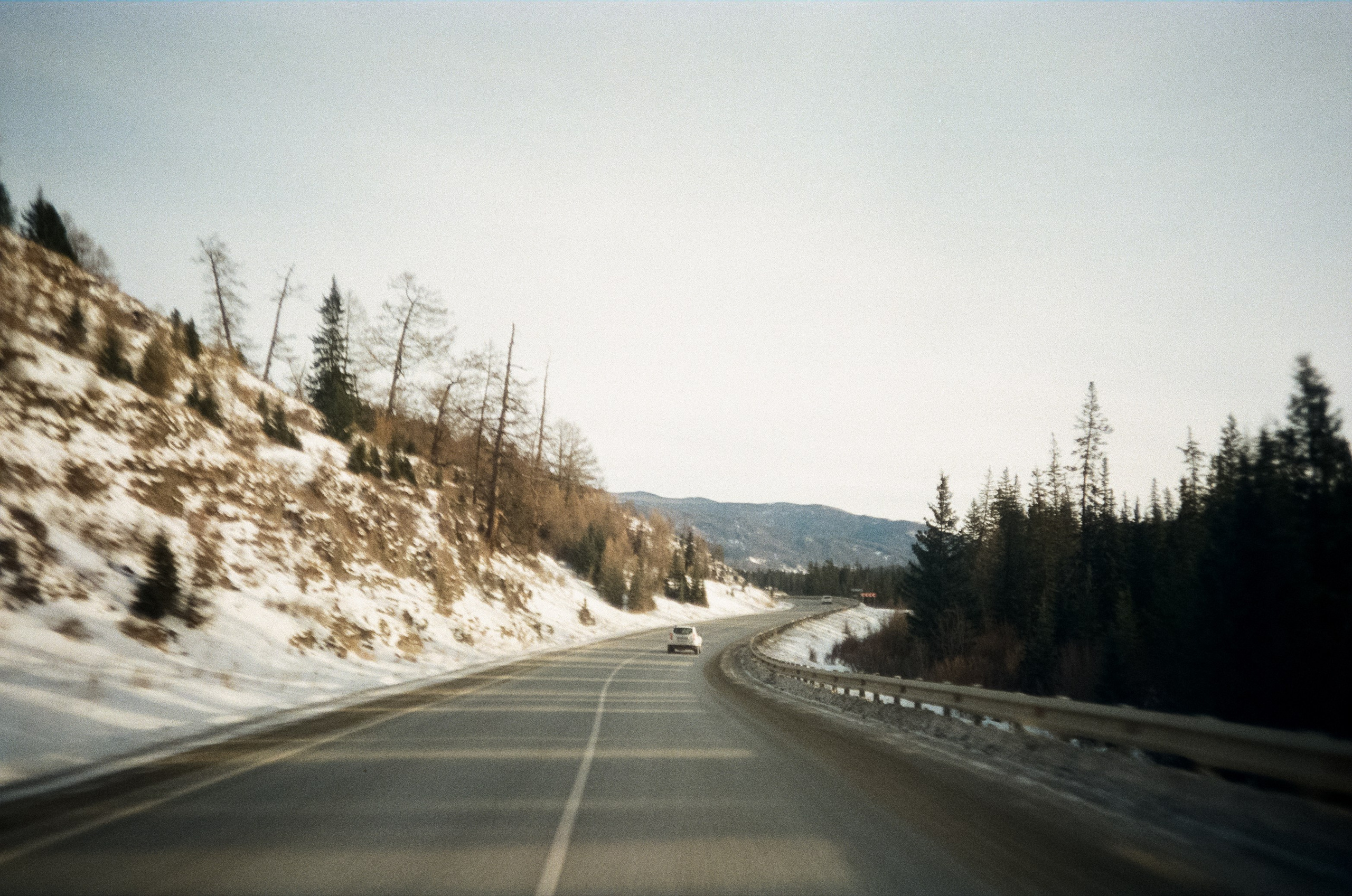 Семинский перевал, дорога из Land Cruser / 19 декабря 2023 года (-18℃)