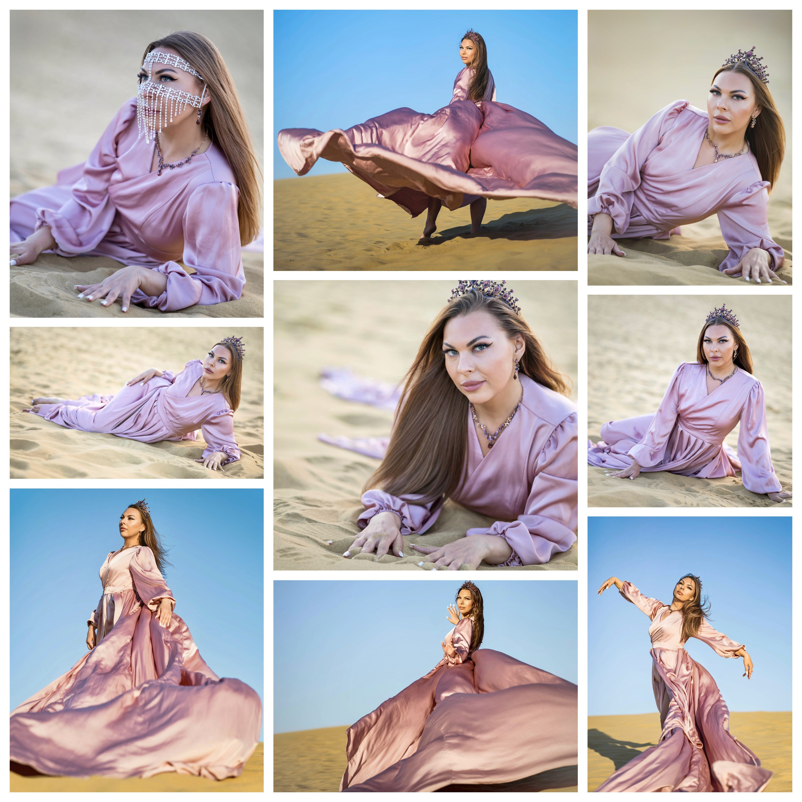 Фотосессия на бархане. Фотограф Дагестан | Лошади | Этноплатья | Туры