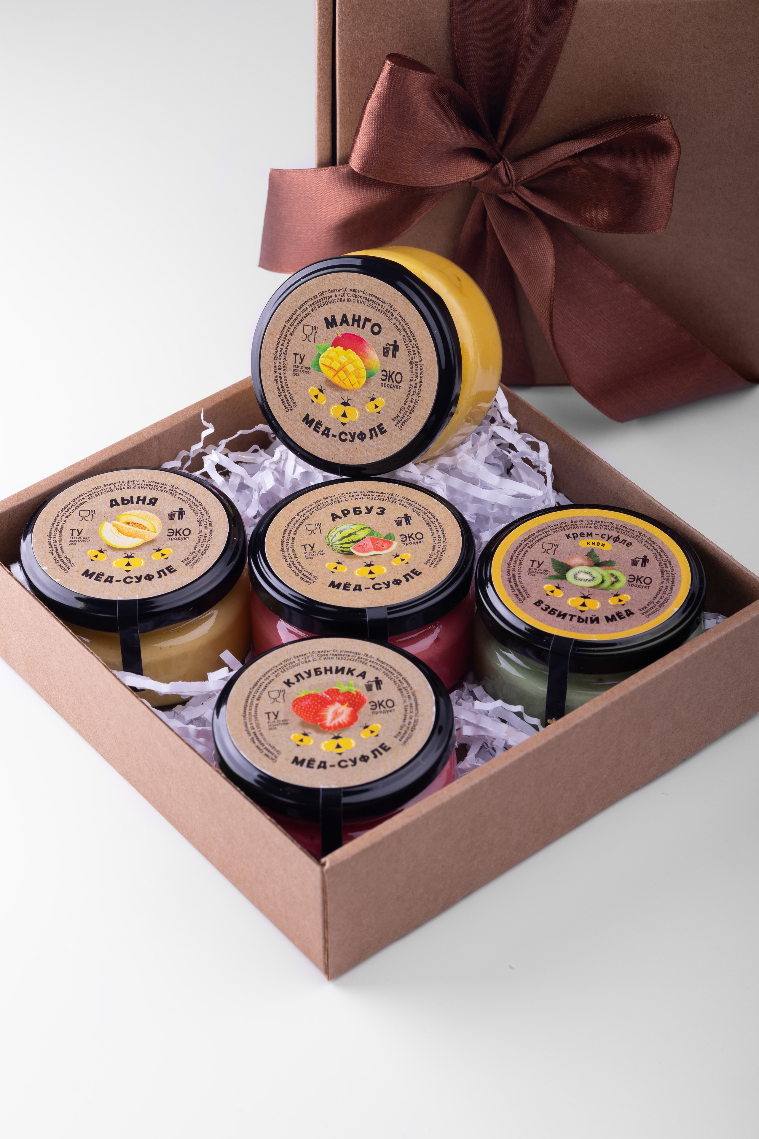Наборы меда-суфле для маркетплейсов. Предметный и фуд-фотограф Лариса Андреева г. Набережные Челны
