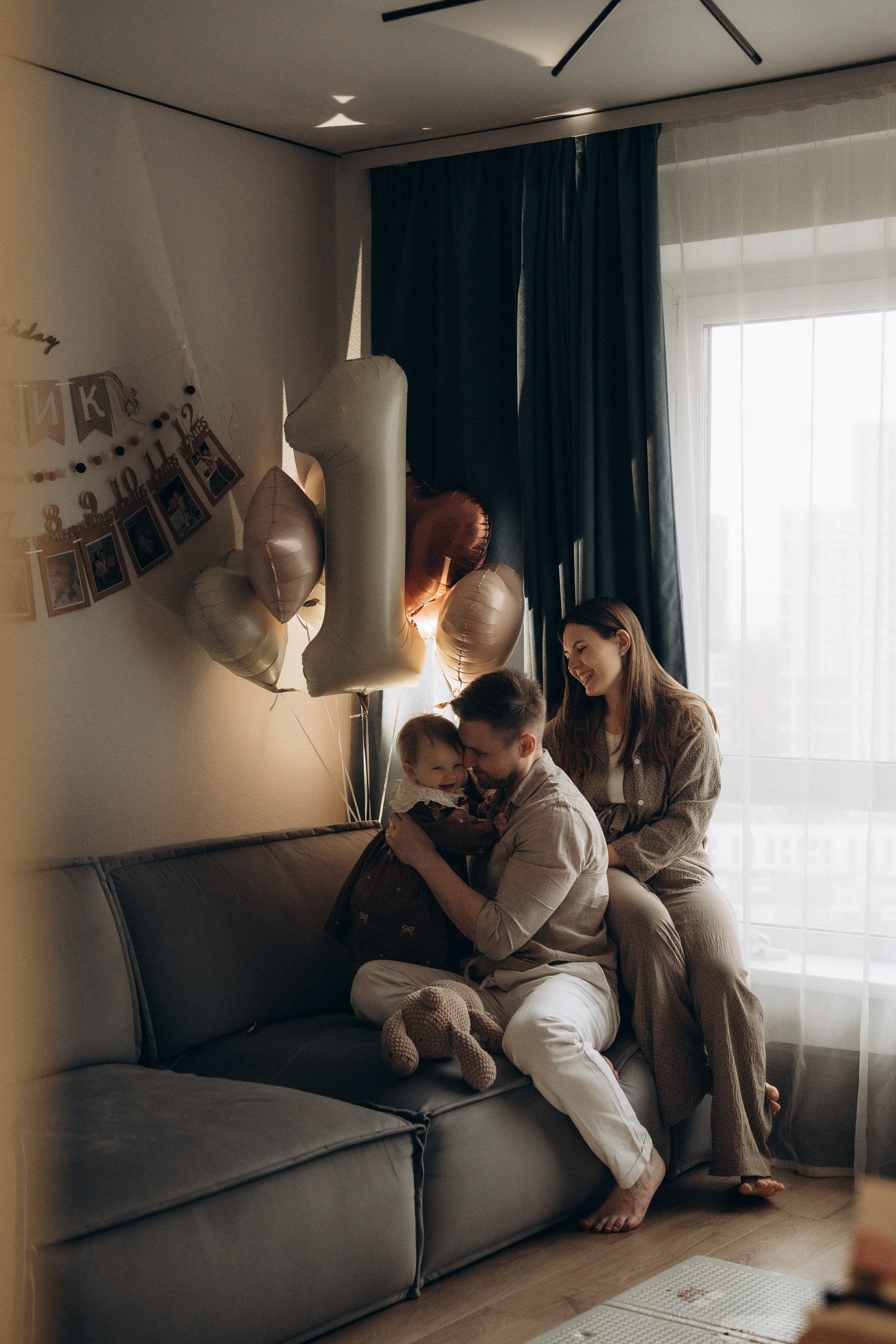 Арине 1 годик. Елизавета Шумик Семейный Фотограф