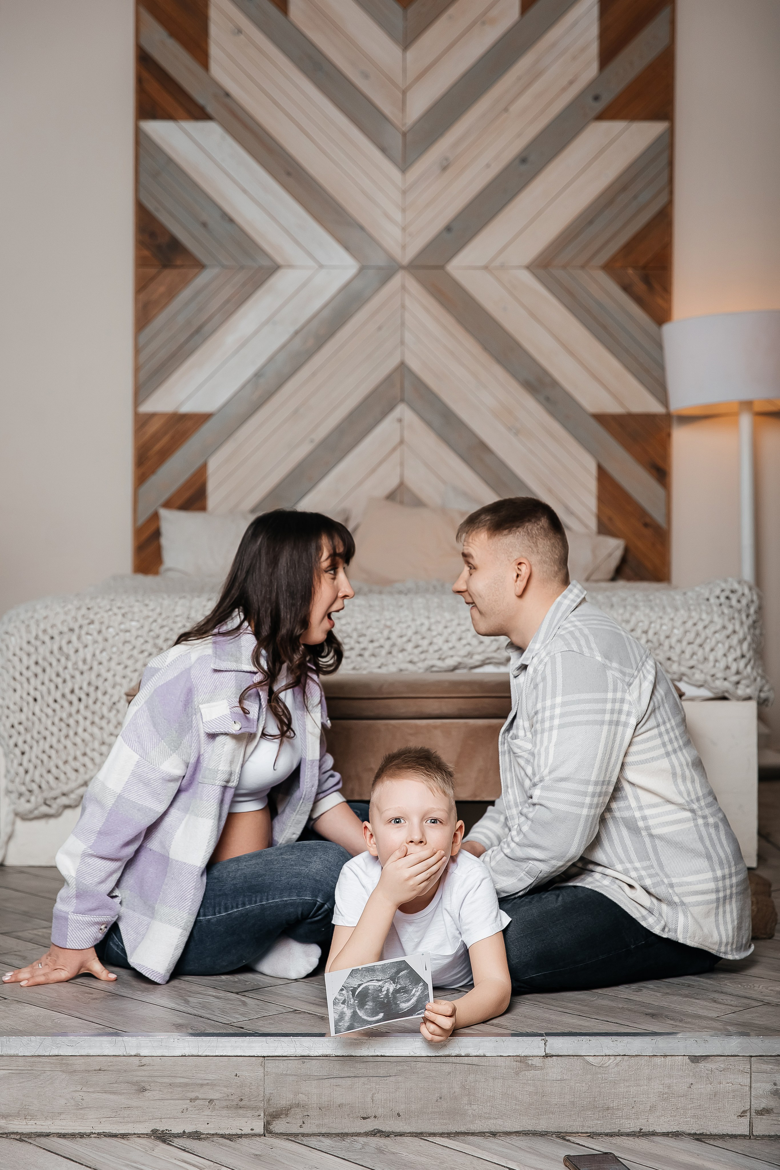 Ольга, Алексей и Артём в Cross Studio. Семейный и детский фотограф Комина Елена, Власиха, Одинцово