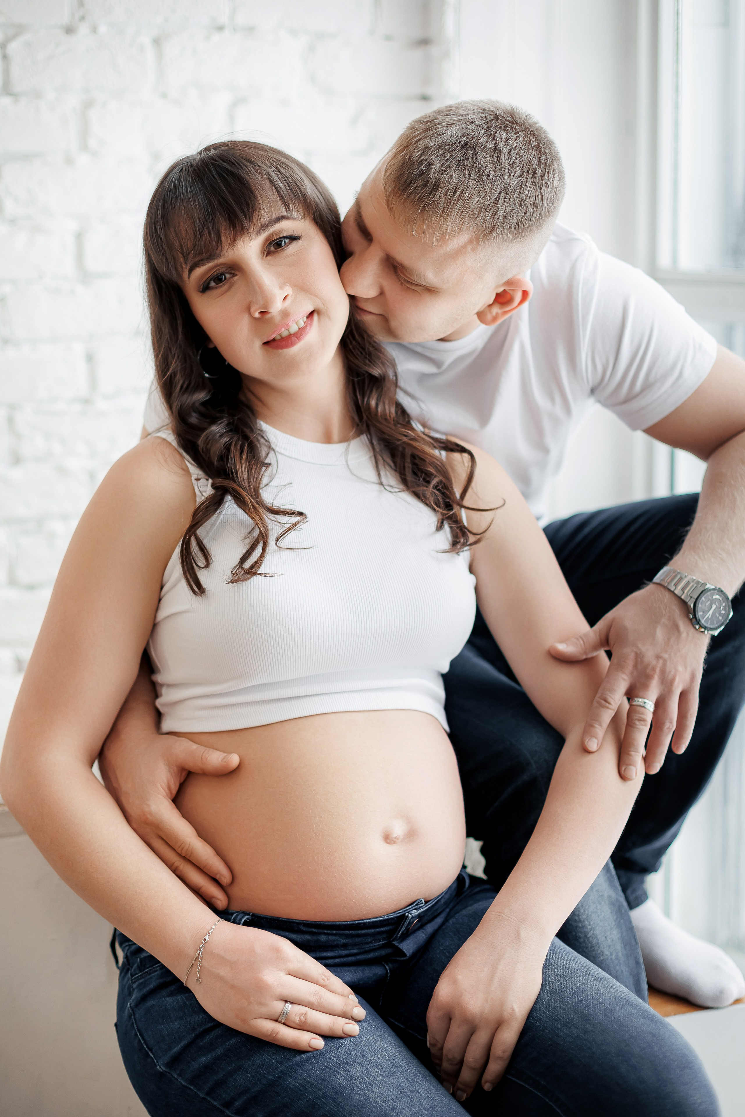 Ольга, Алексей и Артём в Cross Studio. Семейный и детский фотограф Комина Елена, Власиха, Одинцово