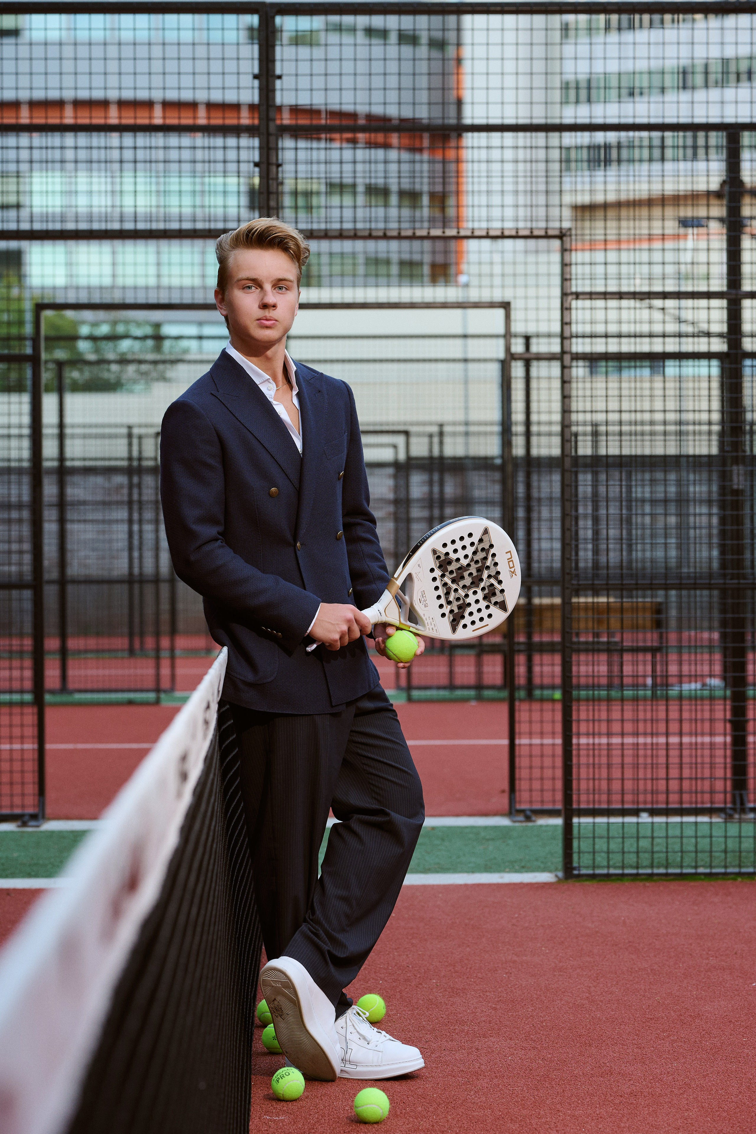 Oscar — Allenatore di Padel e Tennis | Fotografia Ritratto a Vienna