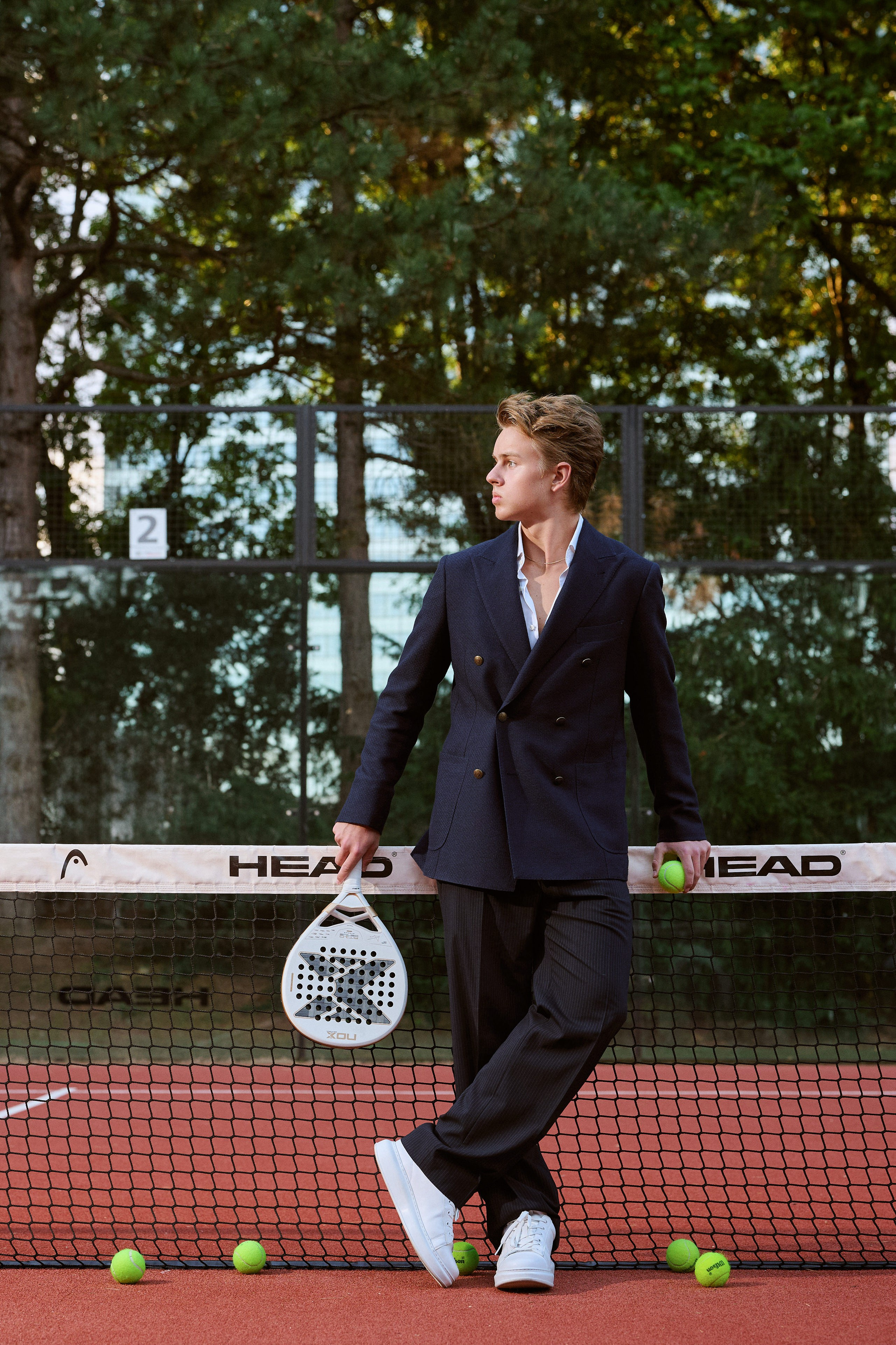 Oscar — Allenatore di Padel e Tennis | Fotografia Ritratto a Vienna