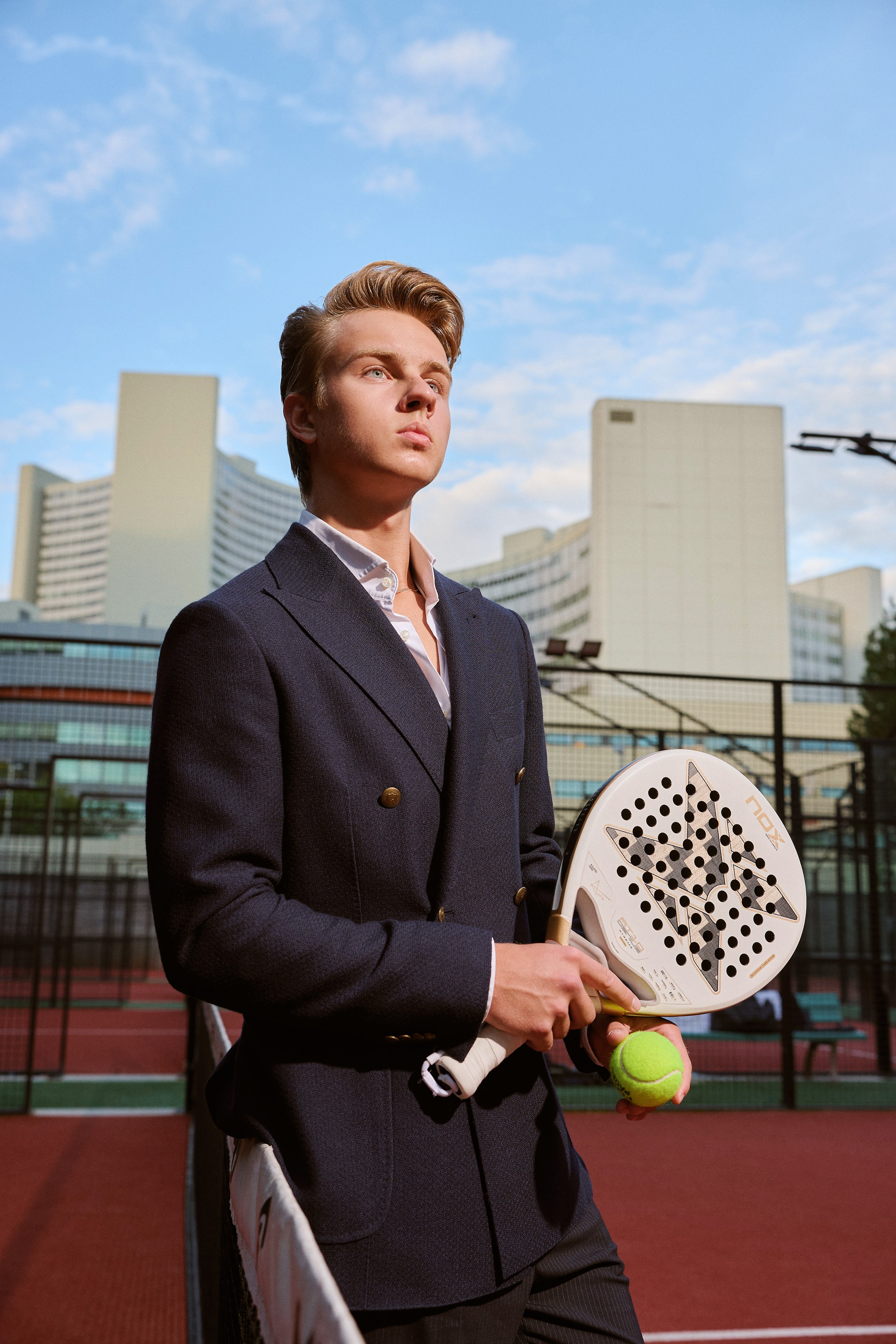 Oscar — Allenatore di Padel e Tennis | Fotografia Ritratto a Vienna