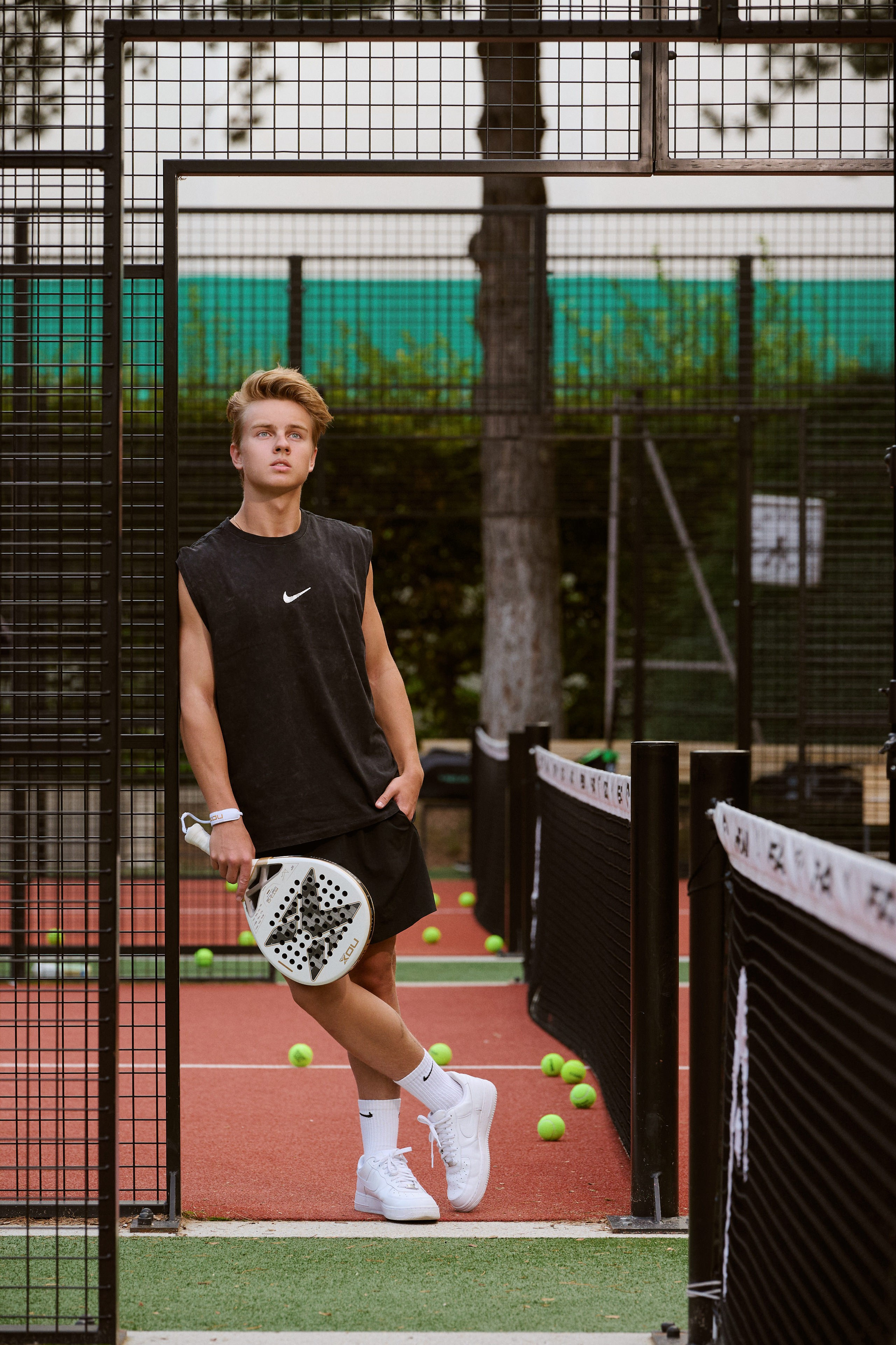 Oscar — Allenatore di Padel e Tennis | Fotografia Ritratto a Vienna
