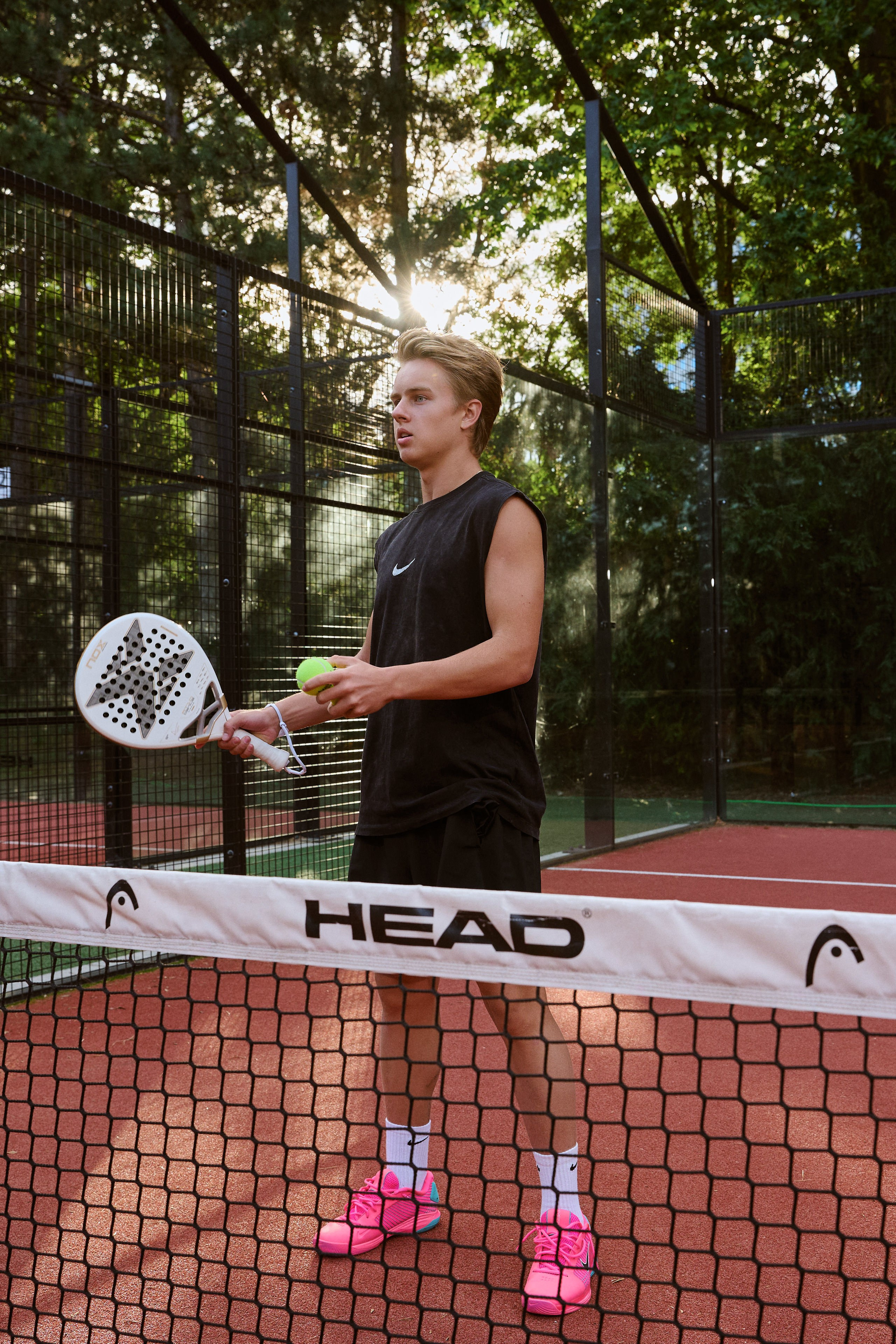 Oscar — Allenatore di Padel e Tennis | Fotografia Ritratto a Vienna