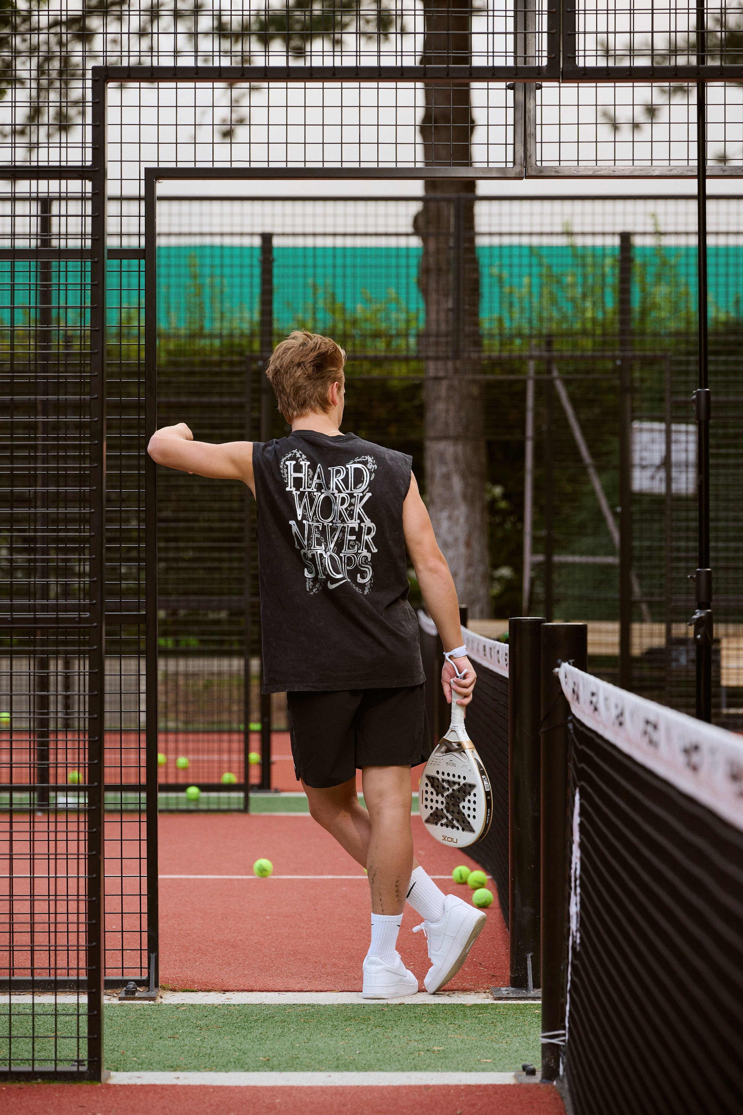 Oscar — Allenatore di Padel e Tennis | Fotografia Ritratto a Vienna