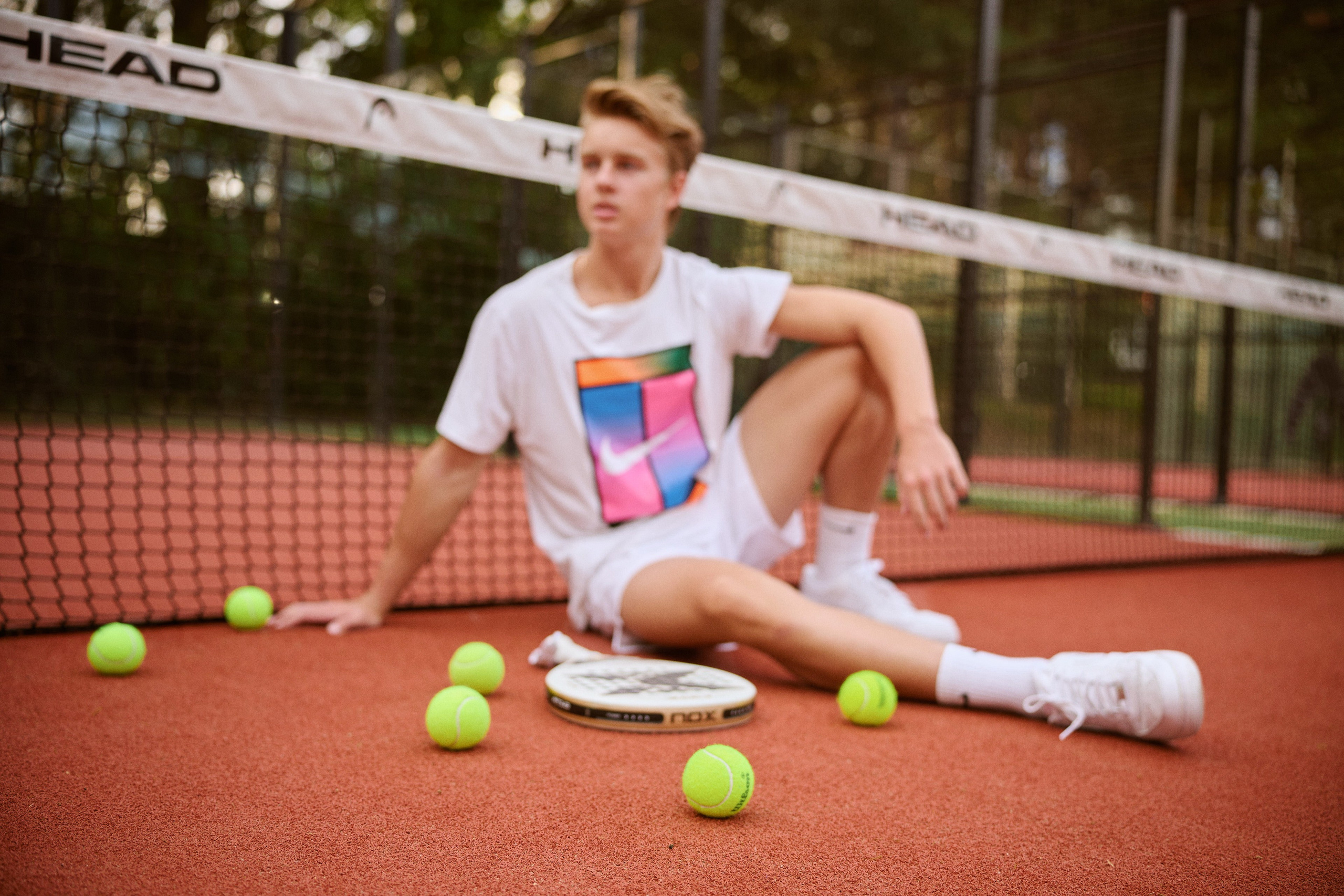 Oscar — Allenatore di Padel e Tennis | Fotografia Ritratto a Vienna