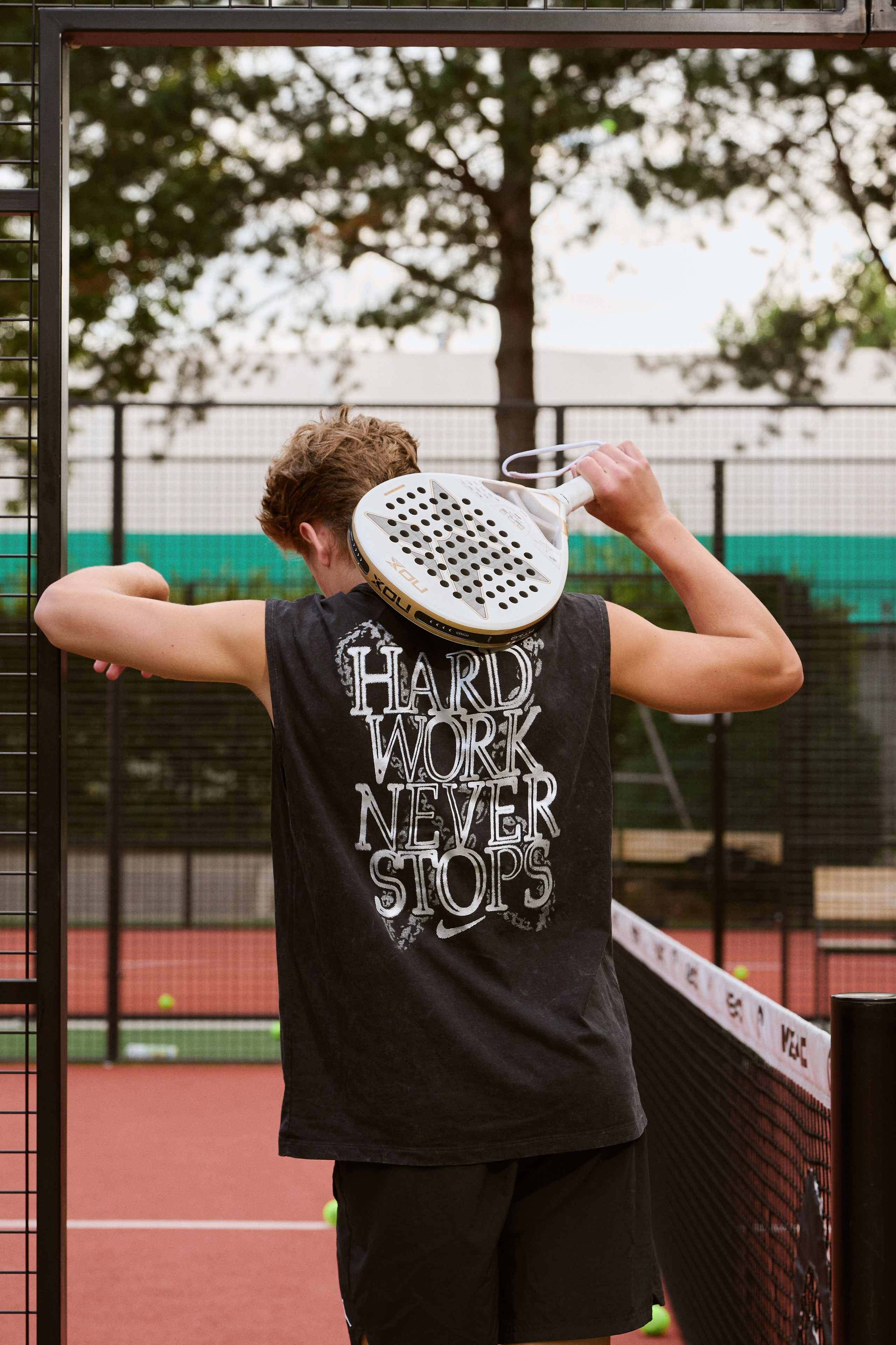 Oscar — Allenatore di Padel e Tennis | Fotografia Ritratto a Vienna