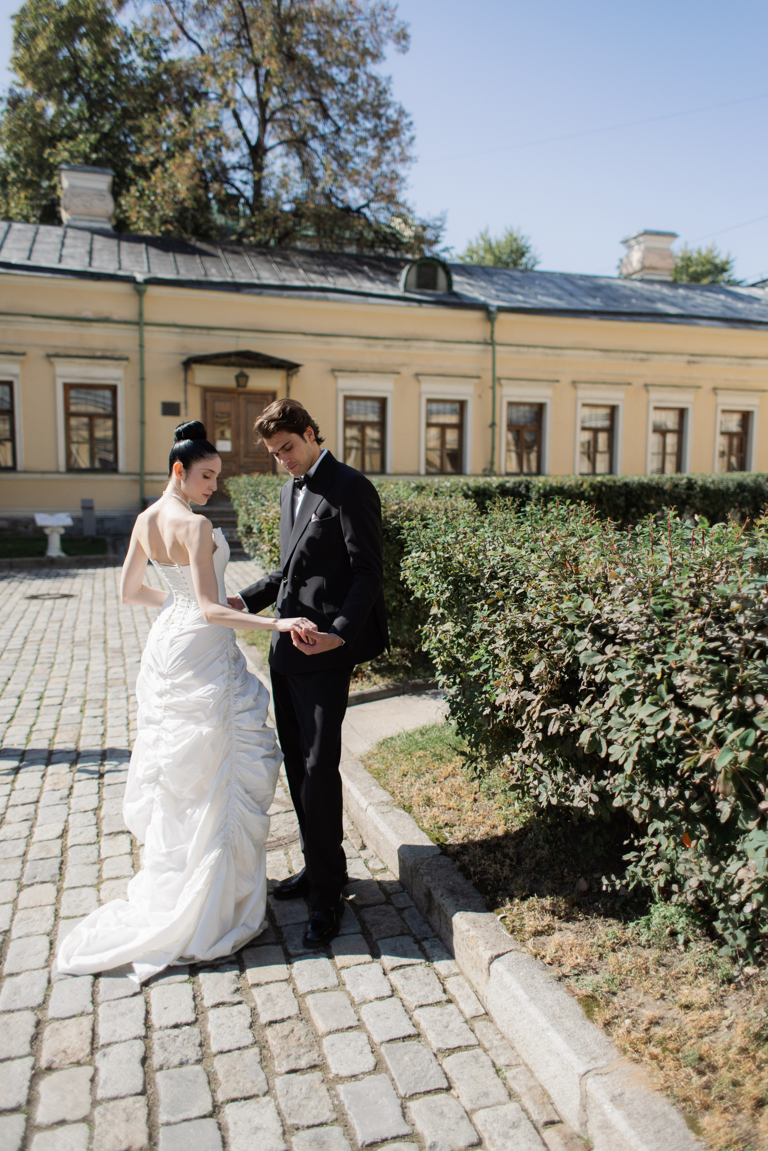 Свадебная церемония, фотосессия в библиотека-читальни А.С. Пушкина