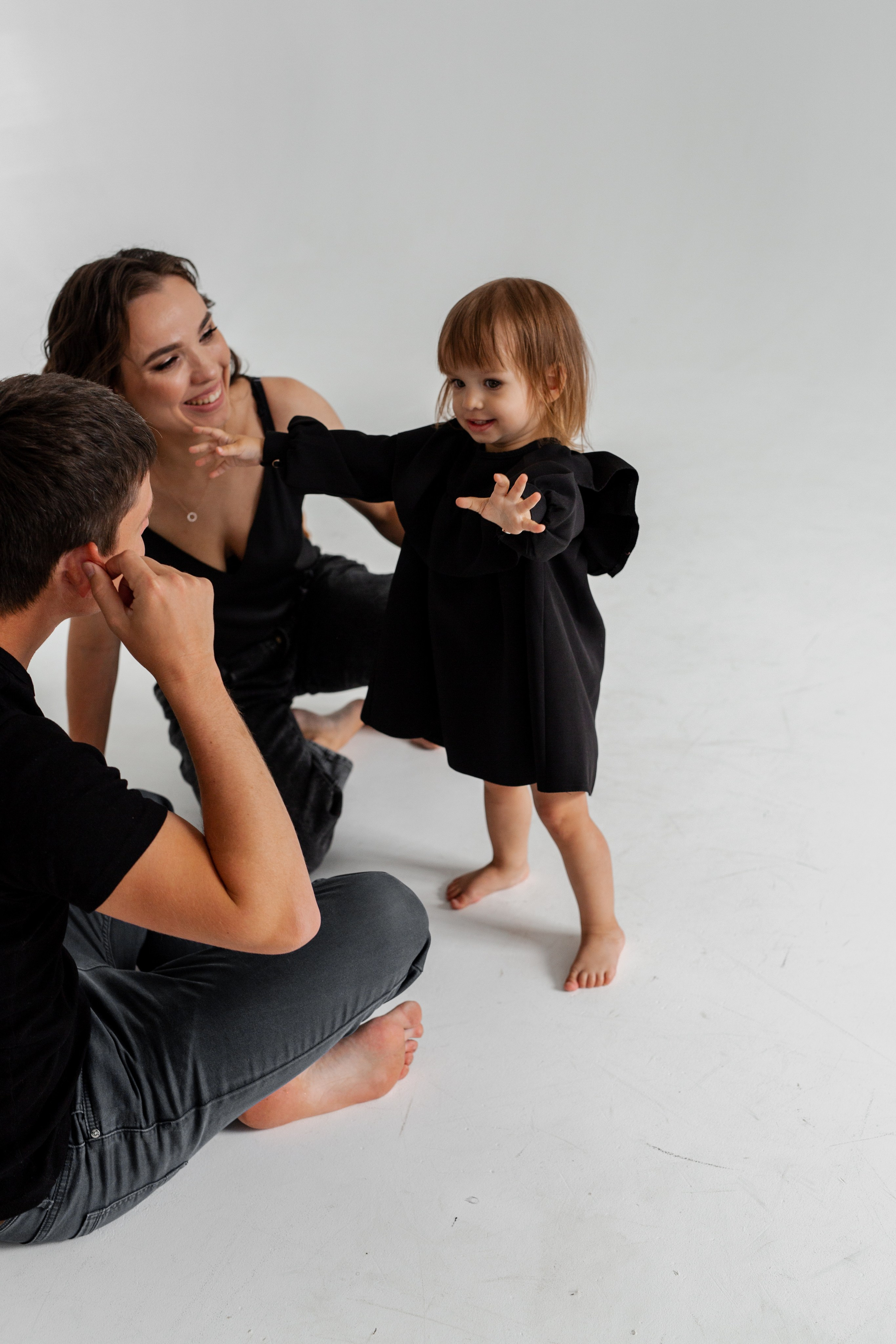 Family in Black. Индивидуальные и семейные съёмки в Уфа Маргарита Истомина