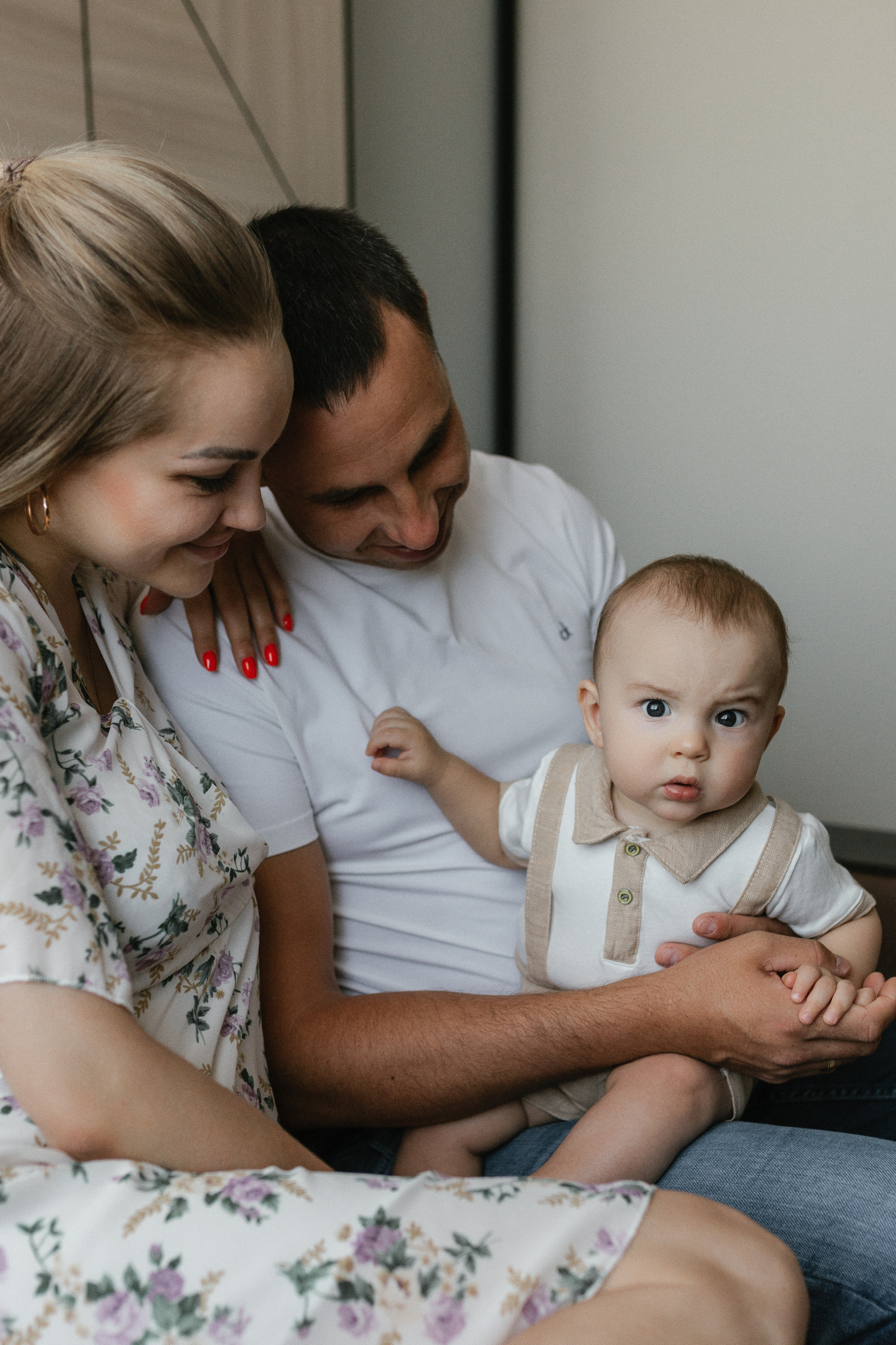 Настя и Андрей (Степа 6 месяцев). Семейный фотограф в г. Ростову-на-Дону Козлова Евгения