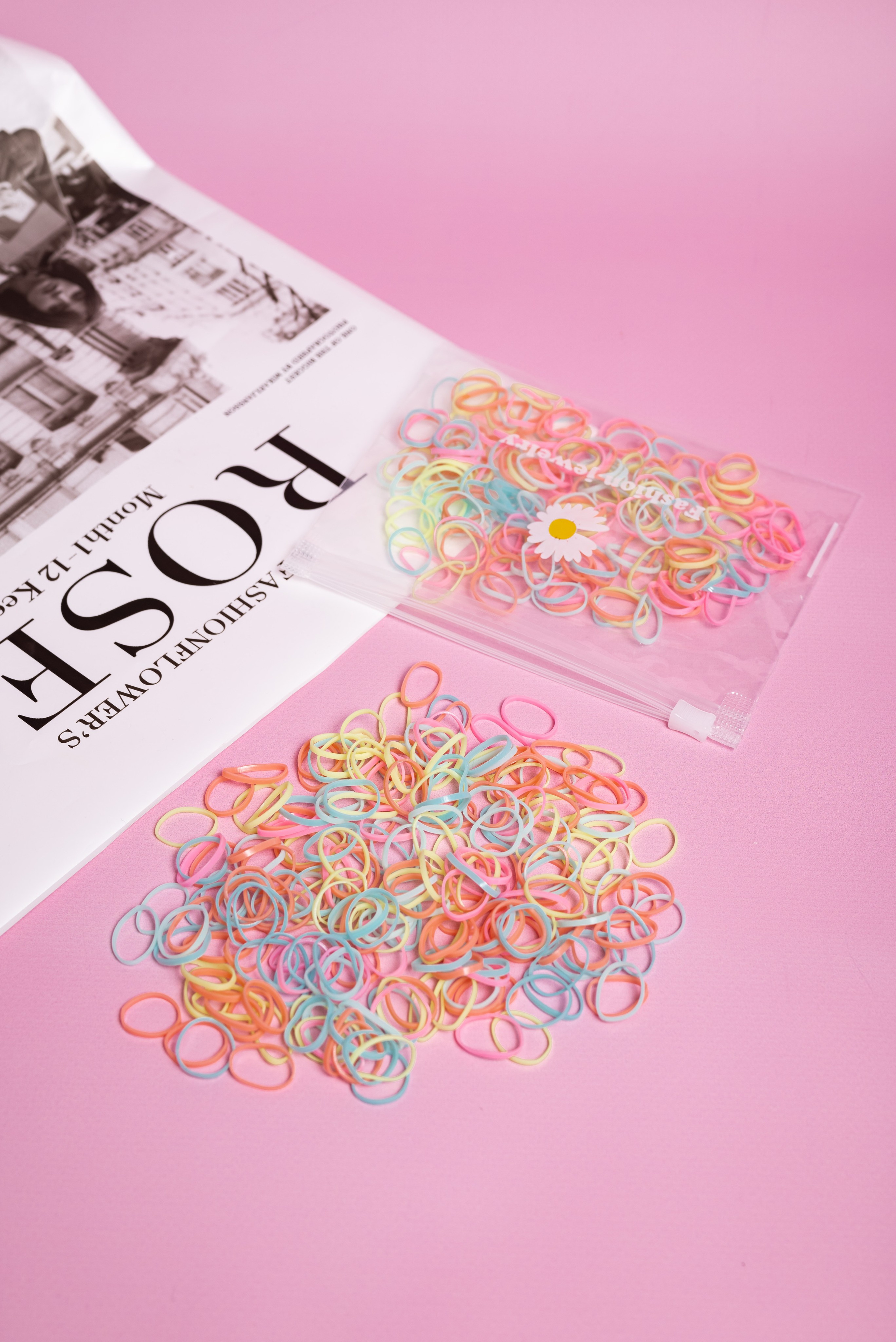 Резинки для волос. Предметный фотограф, фото для маркетплейсов Пятигорск, КМВ