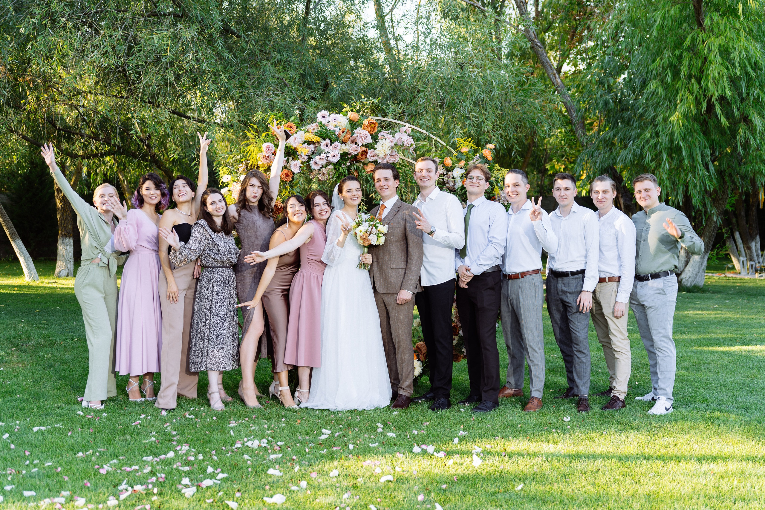 Свадьба Олега и Виктории в клубе «Ближняя дача»