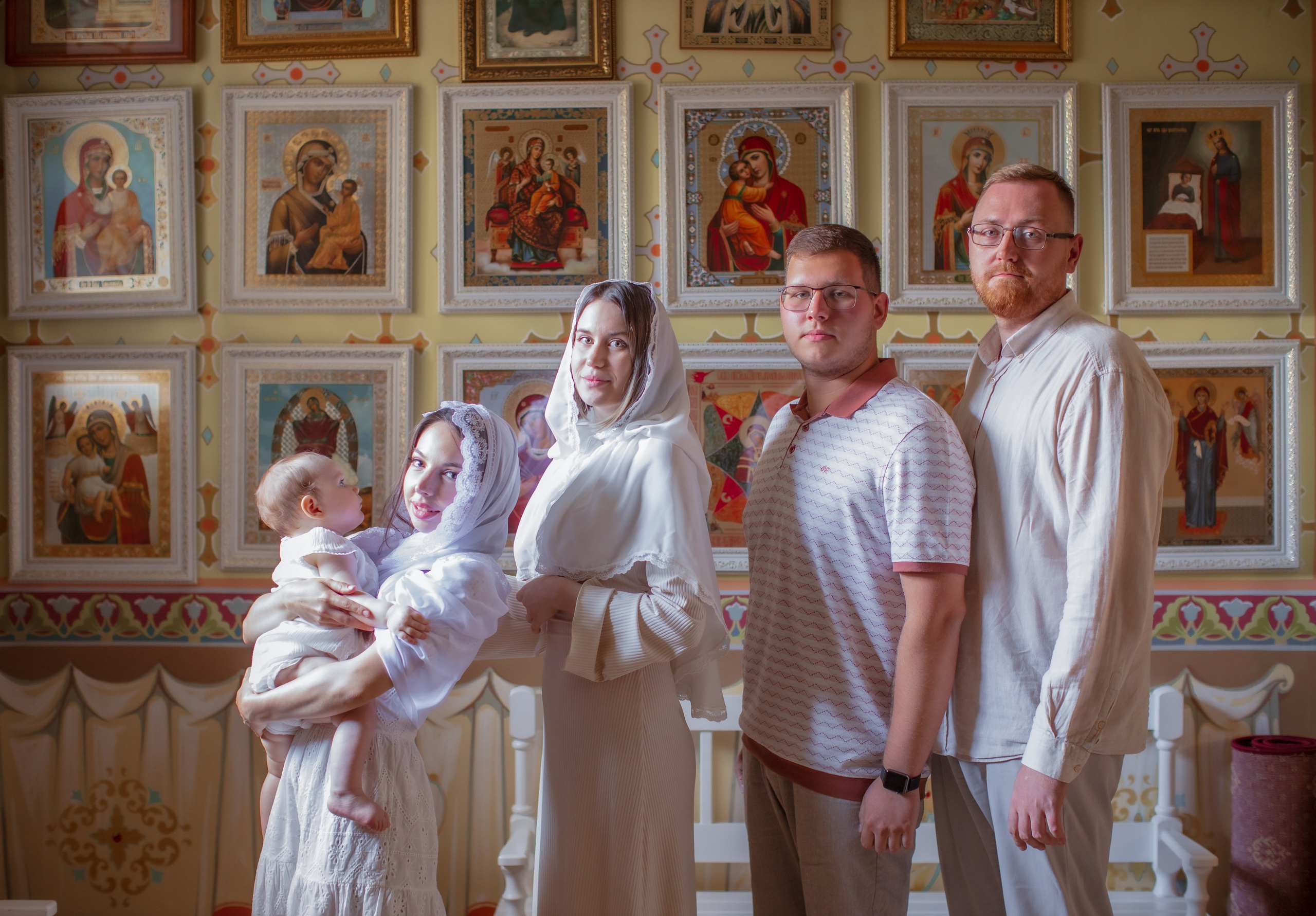 Таинство крещения Варварочки. Фотограф и видеограф в Ставрополе Инна Попова