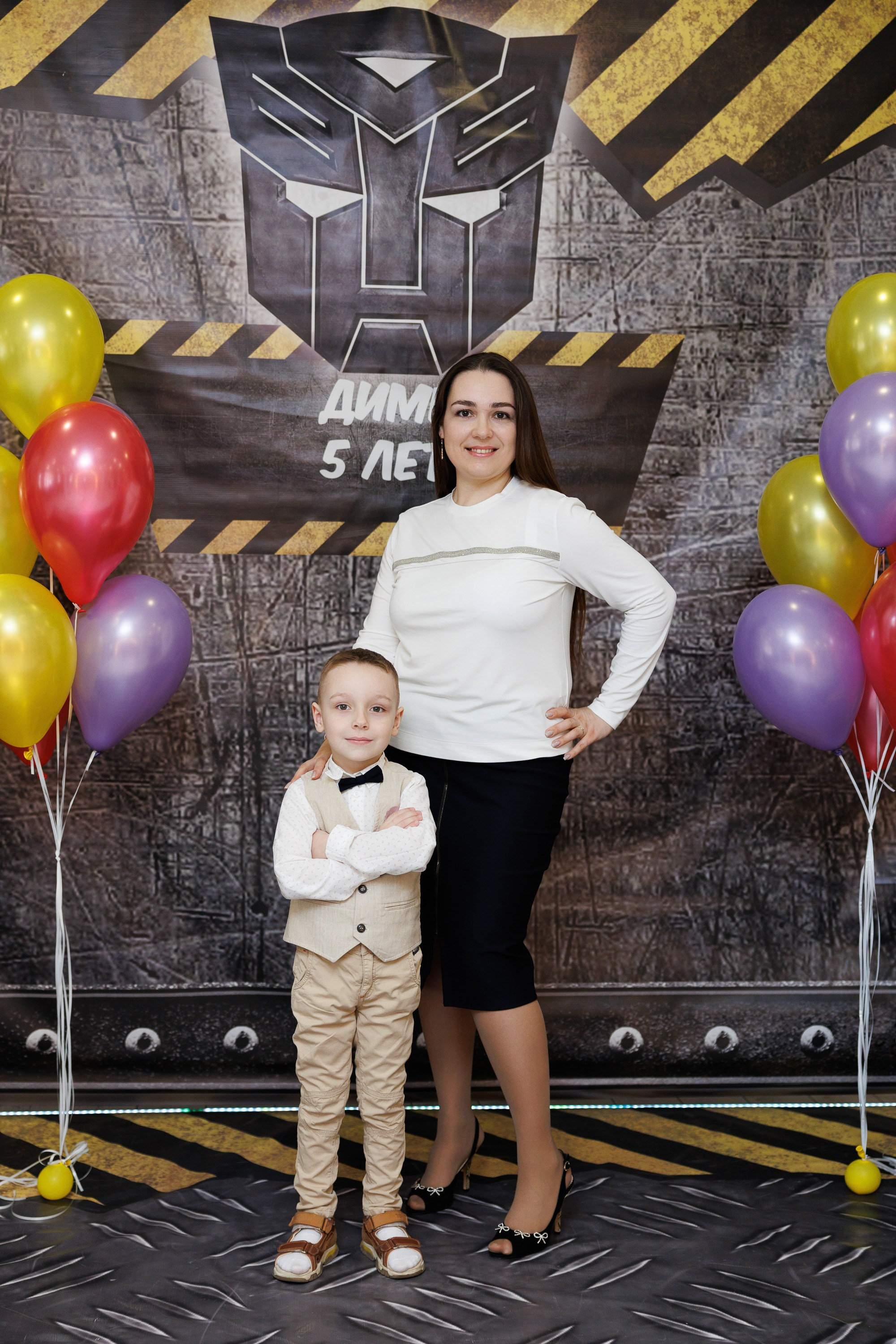 Детский день рождения в студии «Ромашка» в Оренбурге — Трансформеры