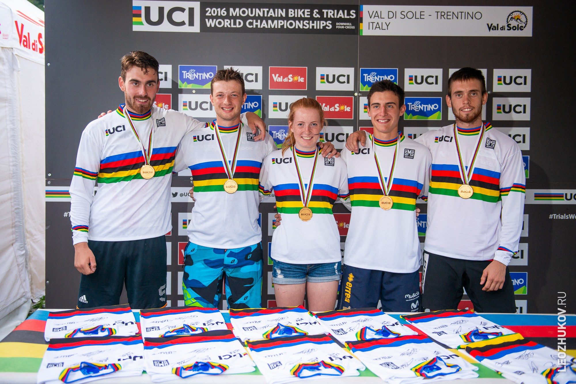 UCI Trials World Championships 2016 — finals. Sports photographer Leonid Zhukov