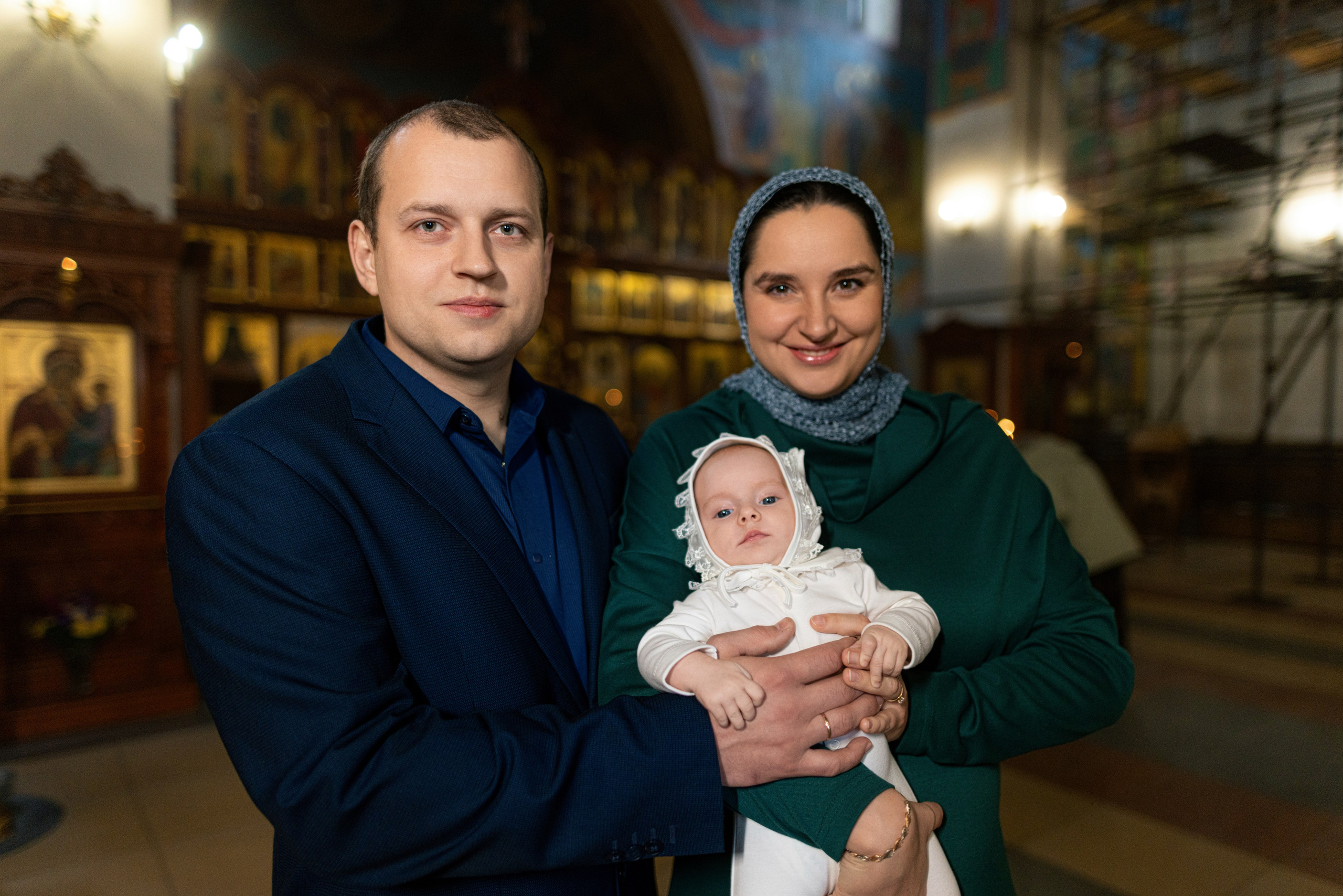 Крещение Алины. Дмитрий Шульгин, портретный фотограф в Воронеже