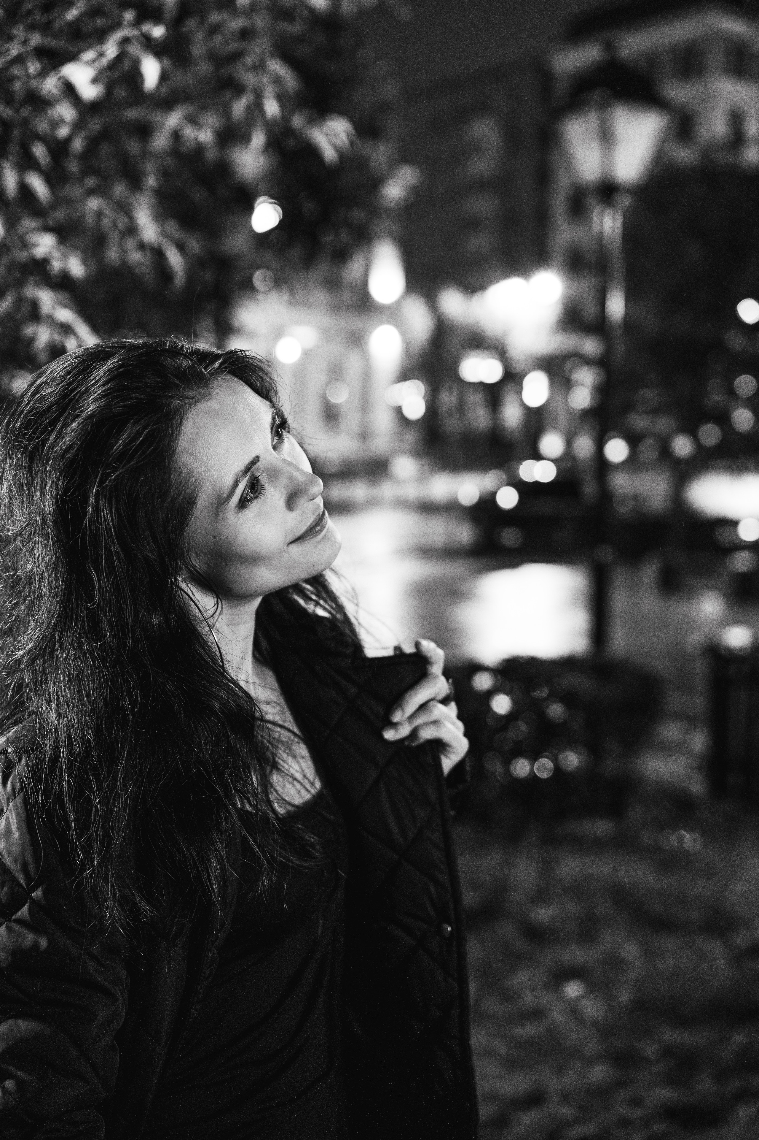 Ночная съёмка в городе. Фотограф и видеограф Анна Жагорина