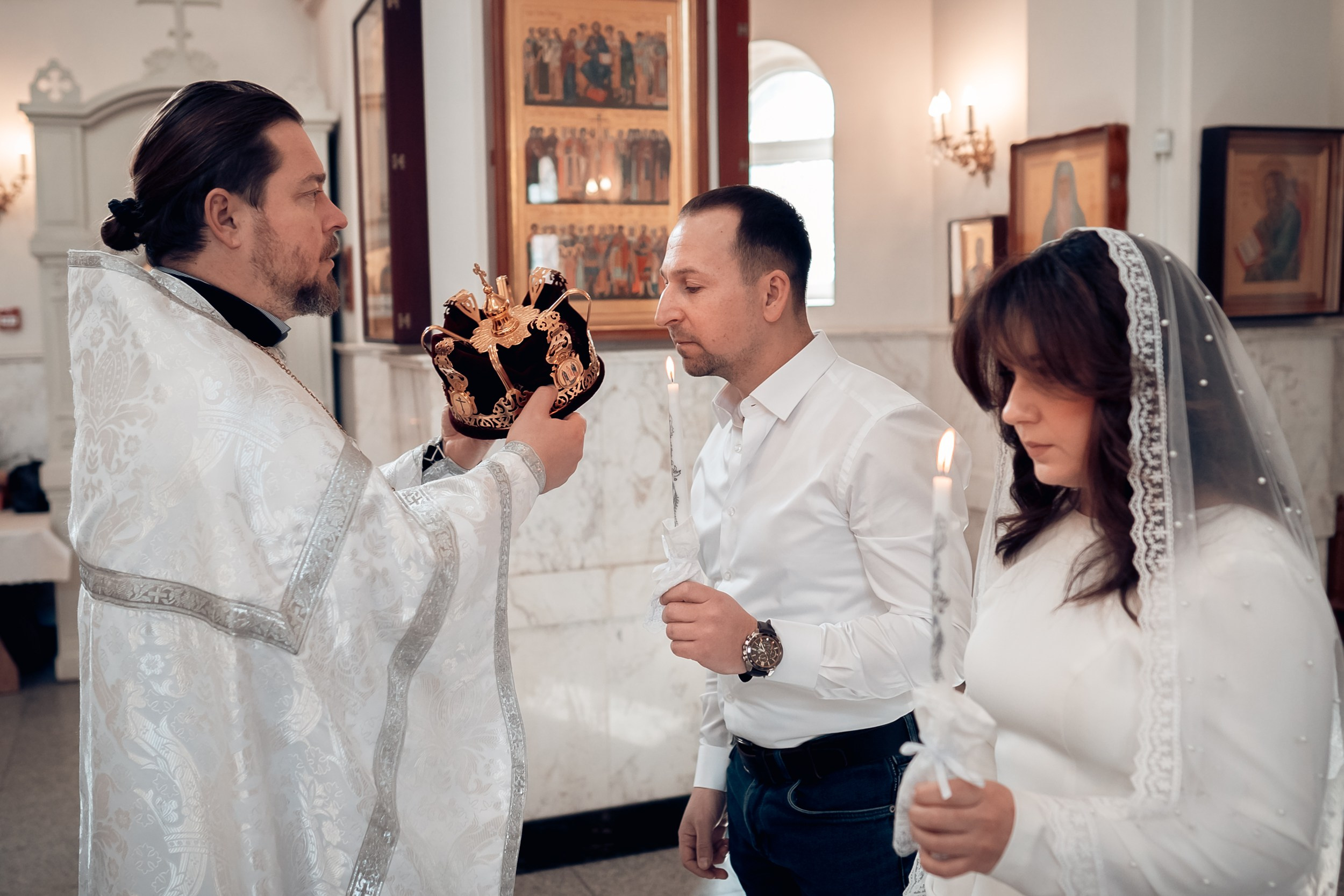 Венчание в храме Вознесения Господне г. Севастополь. Церковный фотограф Севастополь