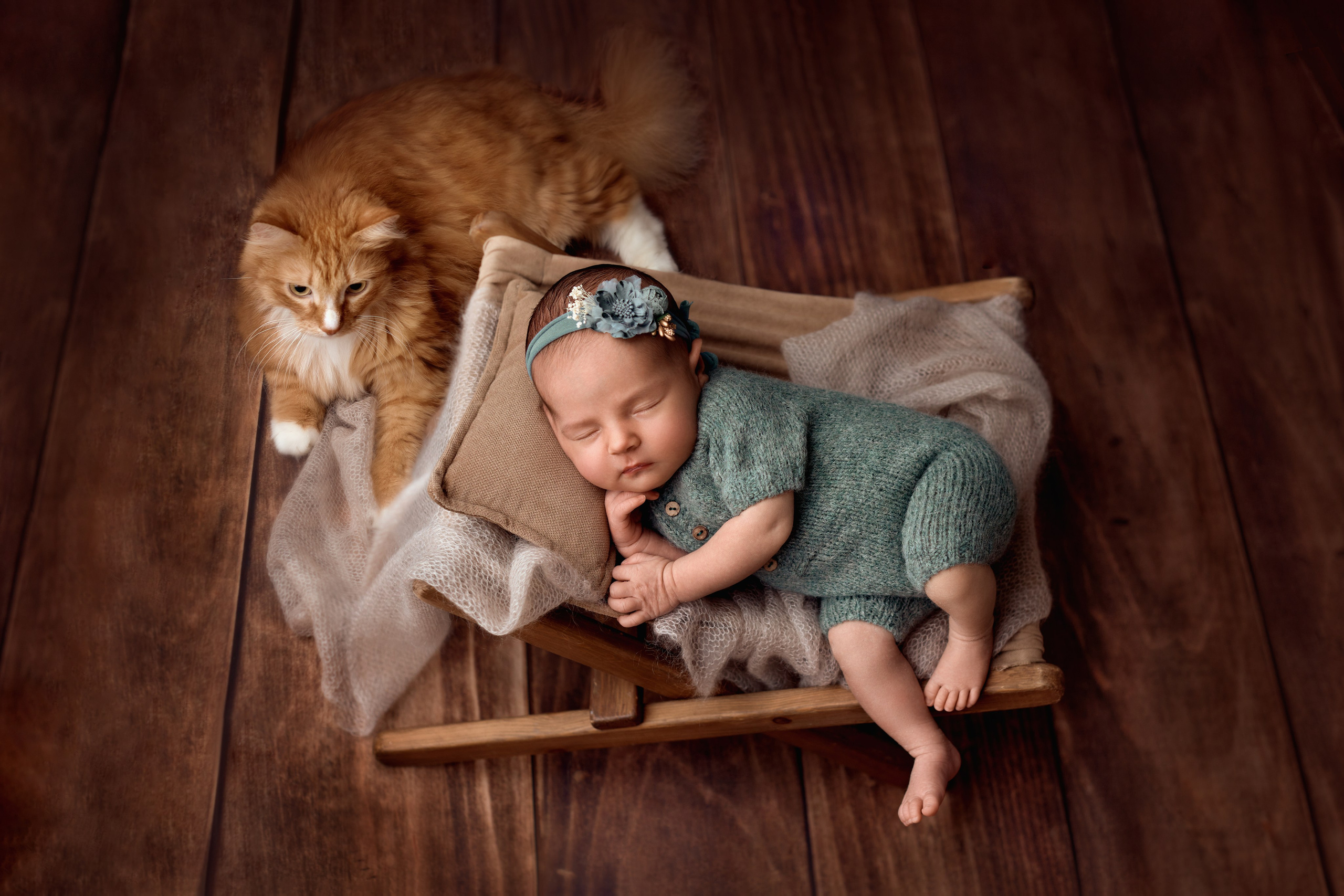 Профессиональный фотограф новорождённых в Москве Елена Сатюкова