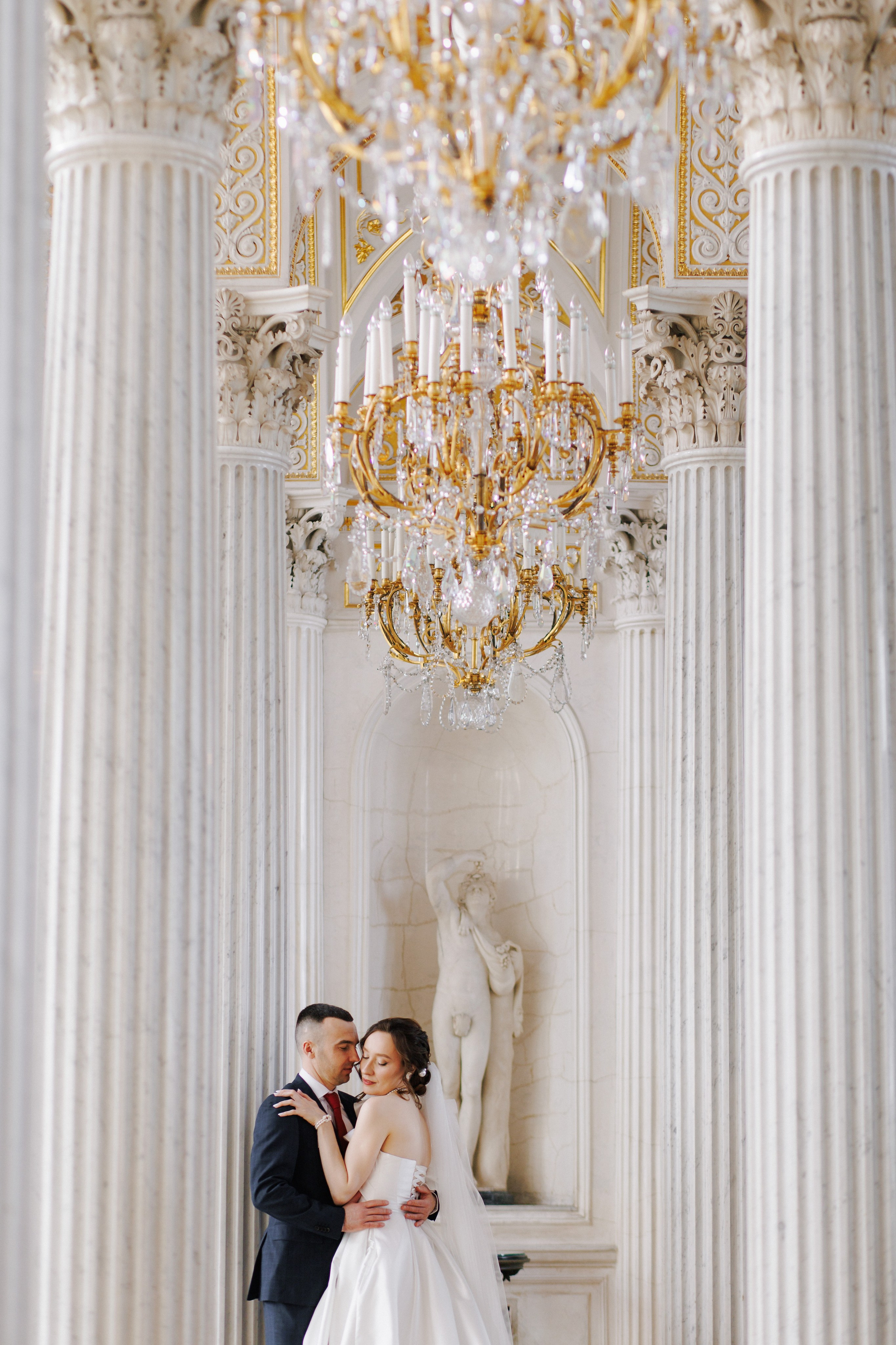 Свадьба ранней весной в Питере. Свадебный фотограф СПБ
