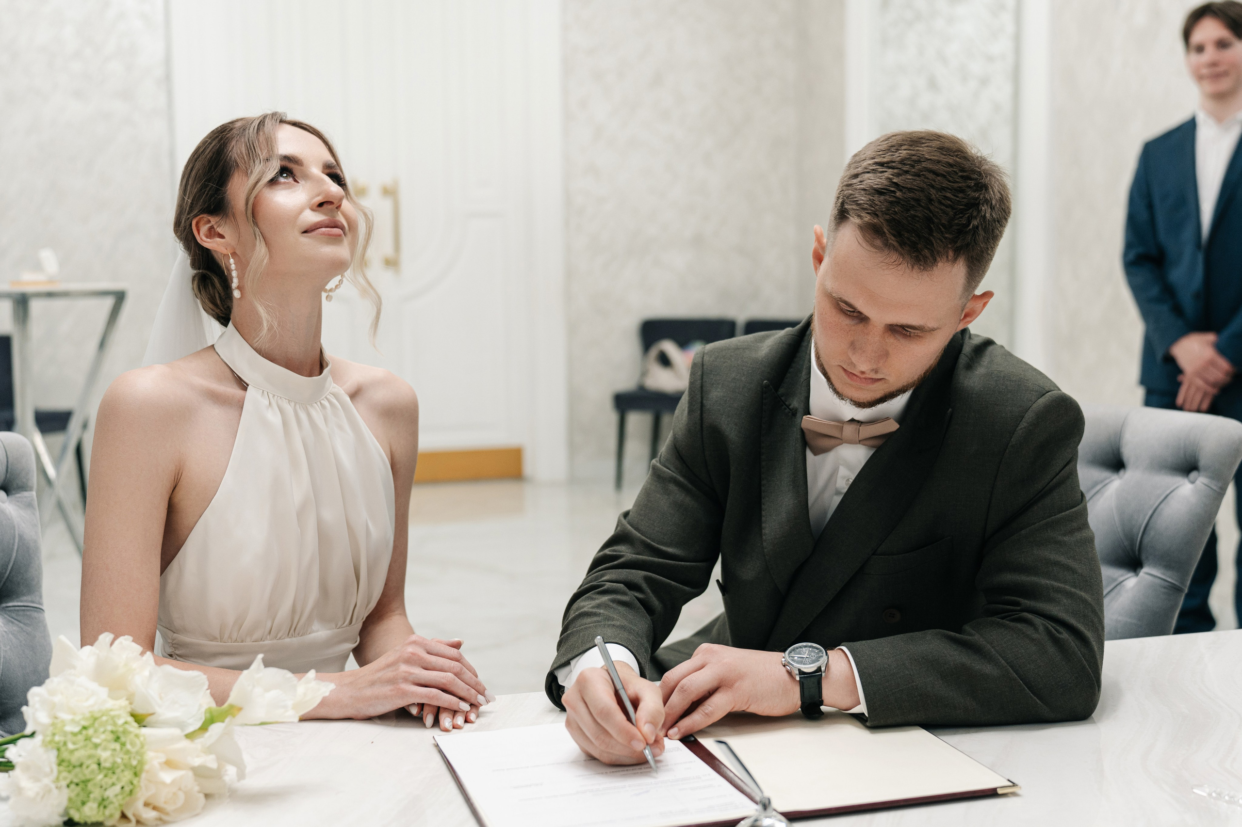 Свадебная фотосессия в Кутузовском ЗАГС