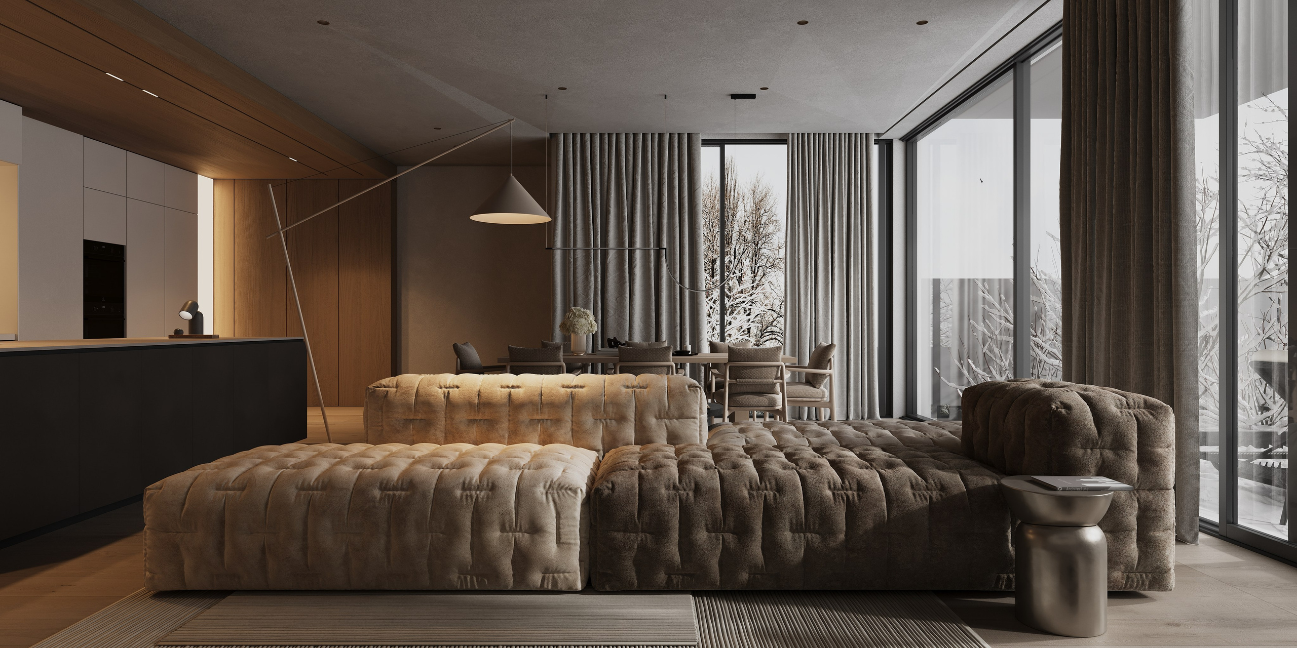 Визуализации интерьера