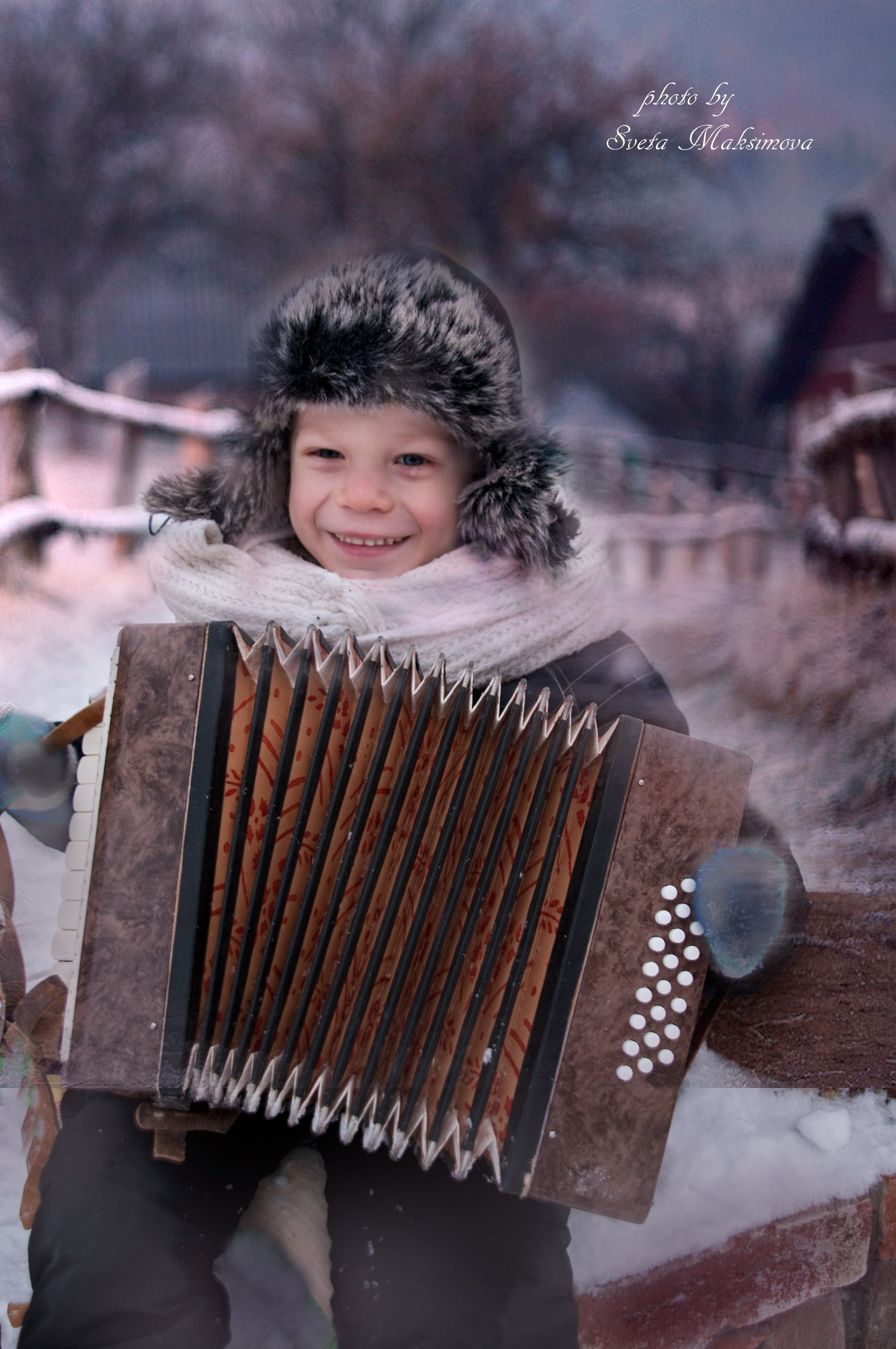 Зимние открытки. Семейный и детский фотограф в Ярославле, Максимова Светлана