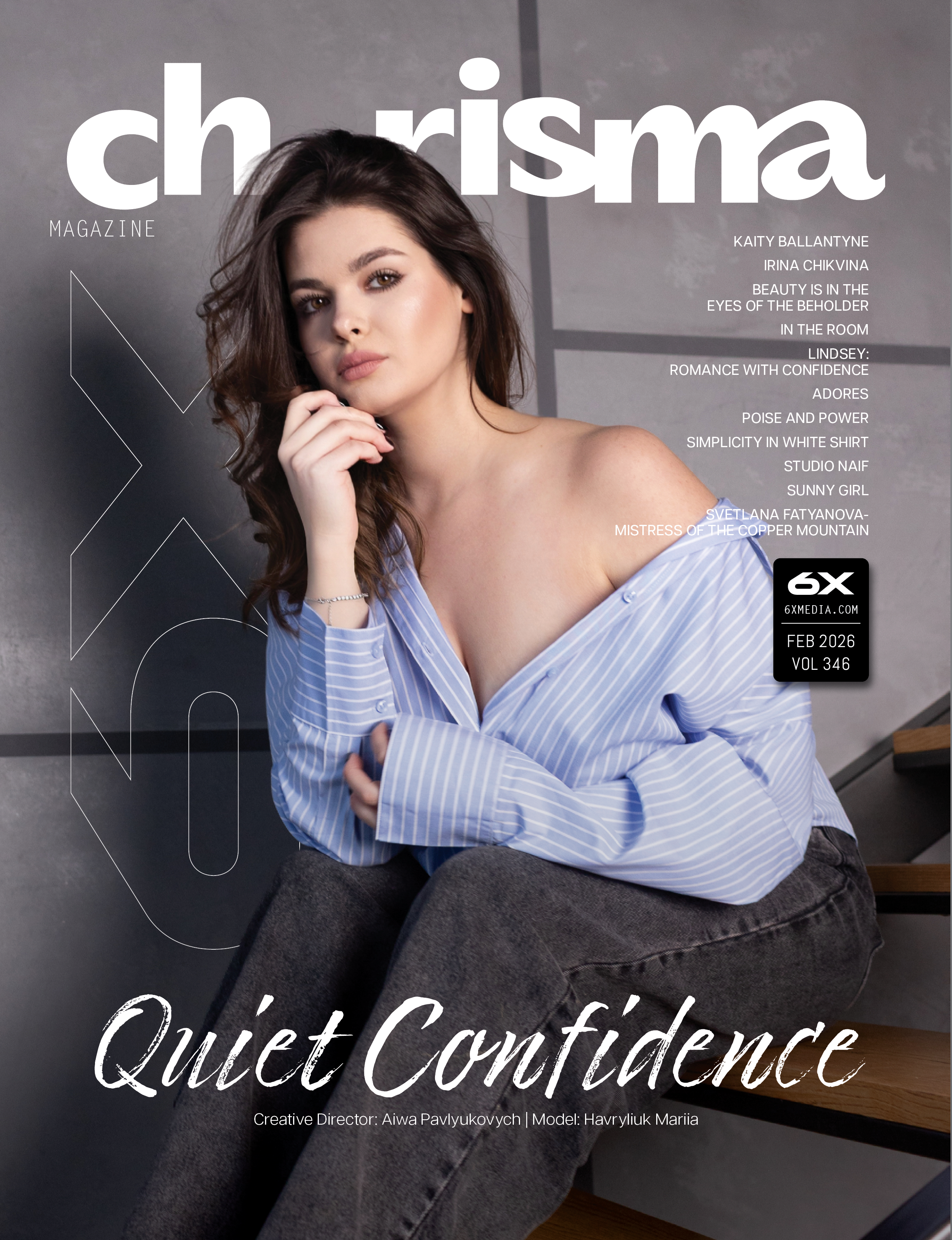 Magazine Charizma 6x, February, 2026, Svetlana Fatyanova-Mistress of the Copper mountain
