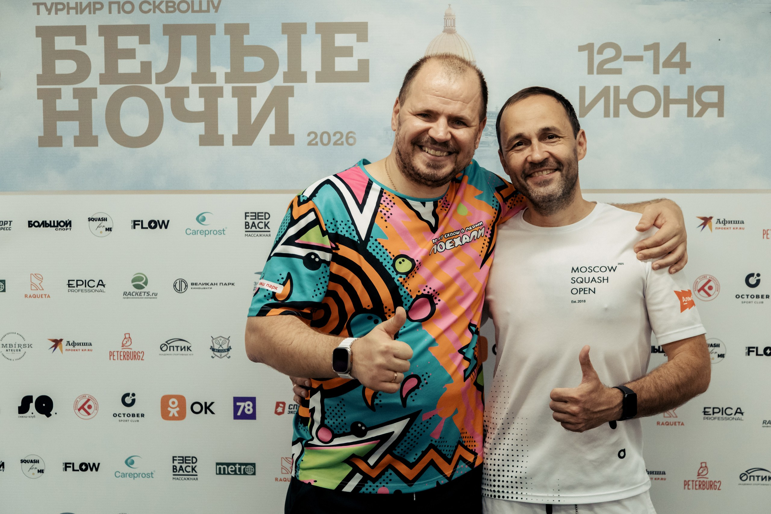 Спортивный репортаж по сквошу White Nights 2026 клуб RC. Любовь Каширская — фотограф для малого бизнеса и специалистов