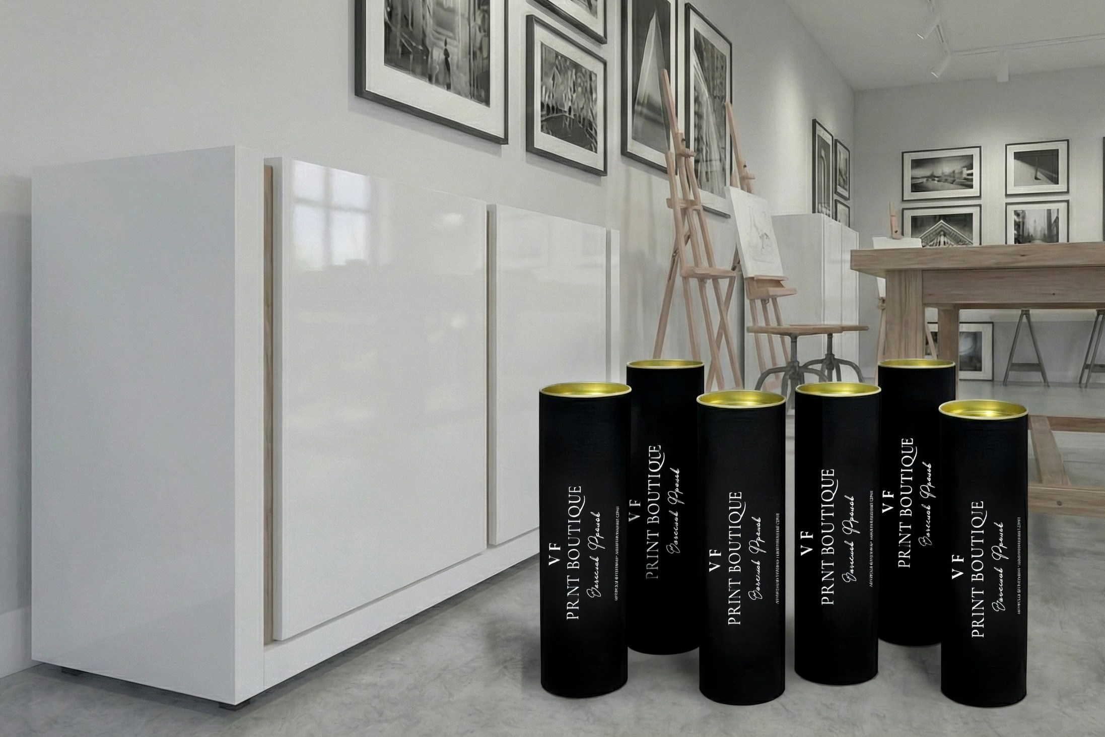 Упаковка отпечатков