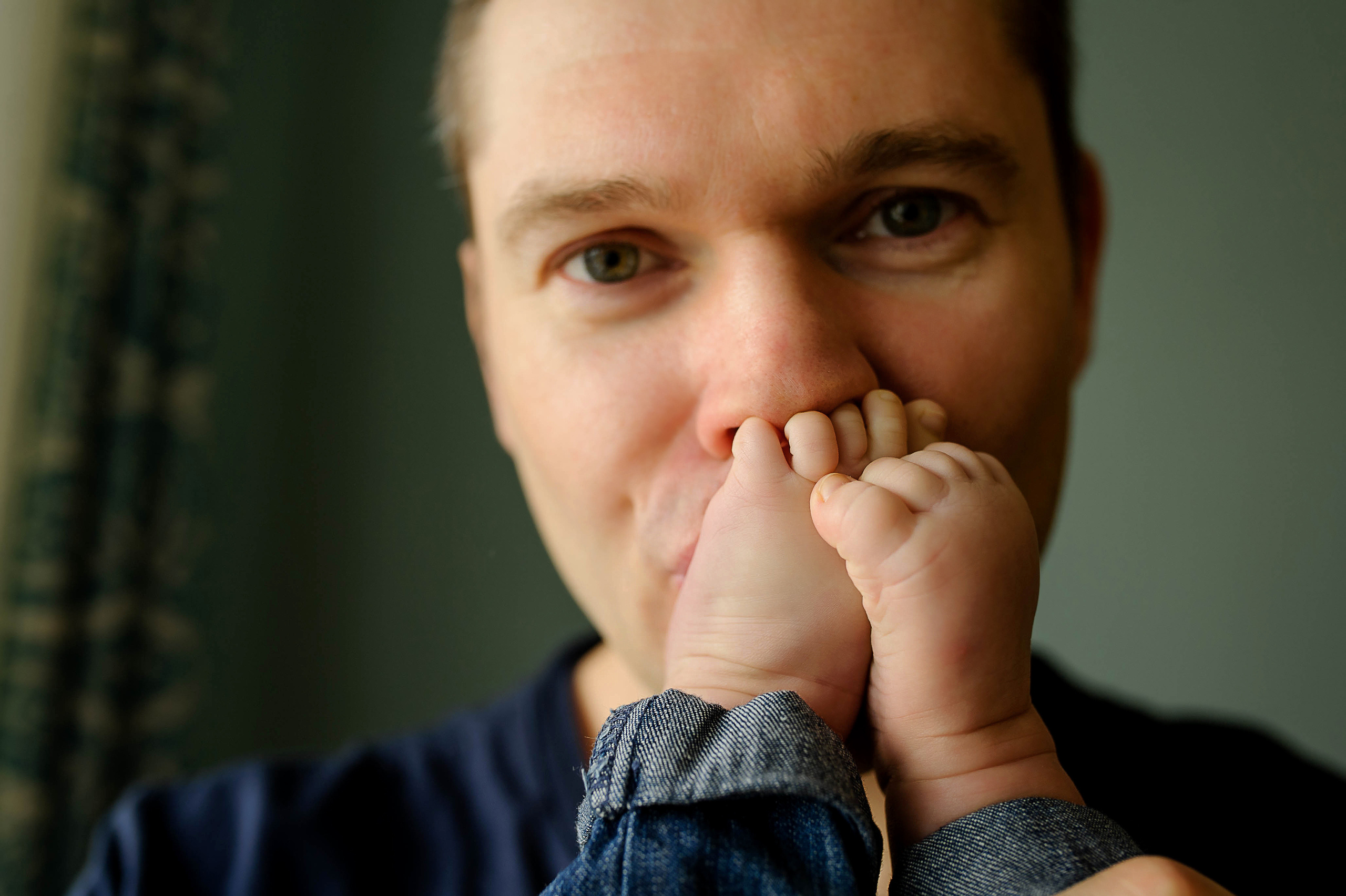 Съемка у вас дома. Фотограф на Крещение