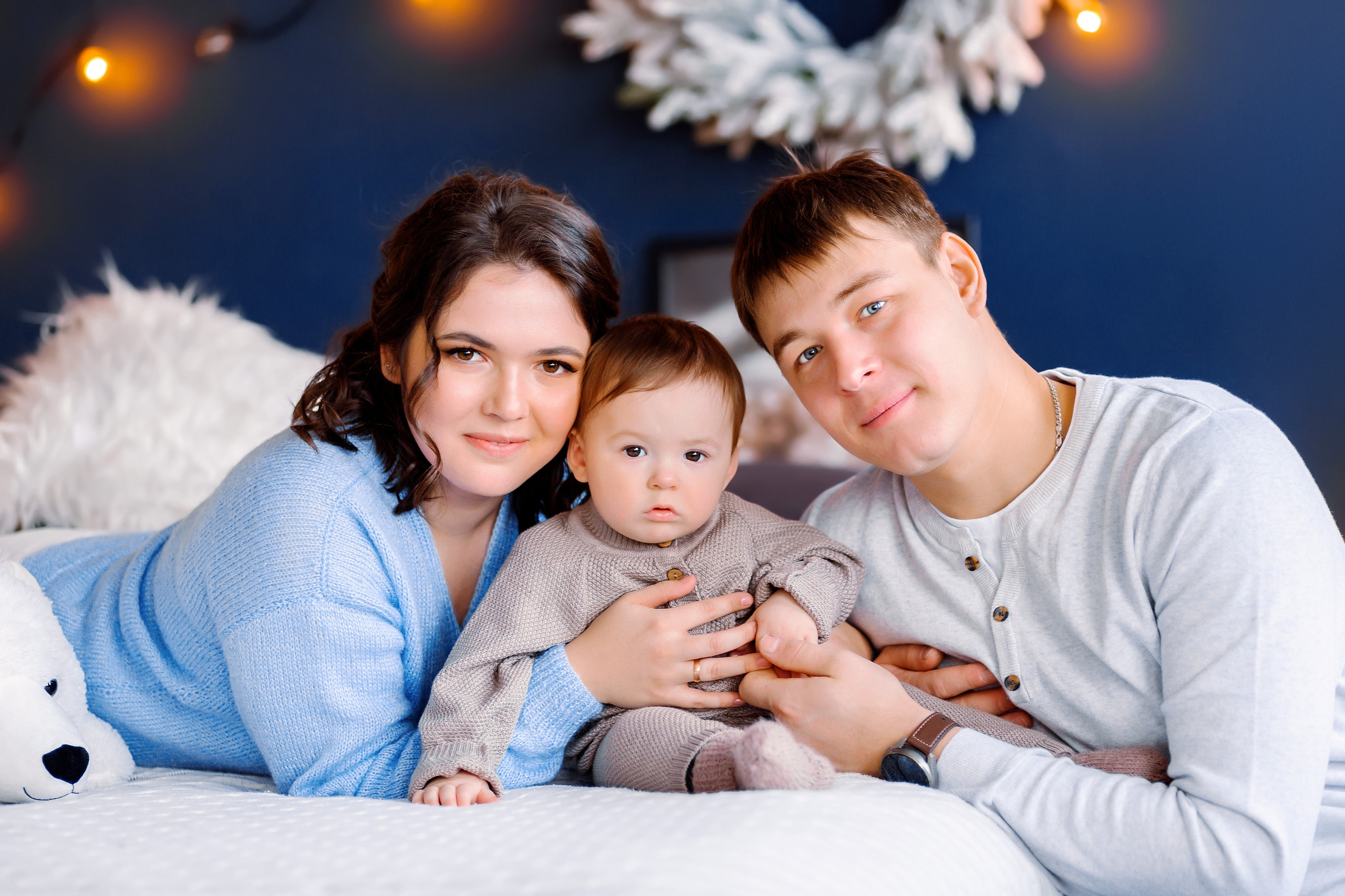 Семейные новогодние съёмки. Фотограф Бурятии София Андриянова