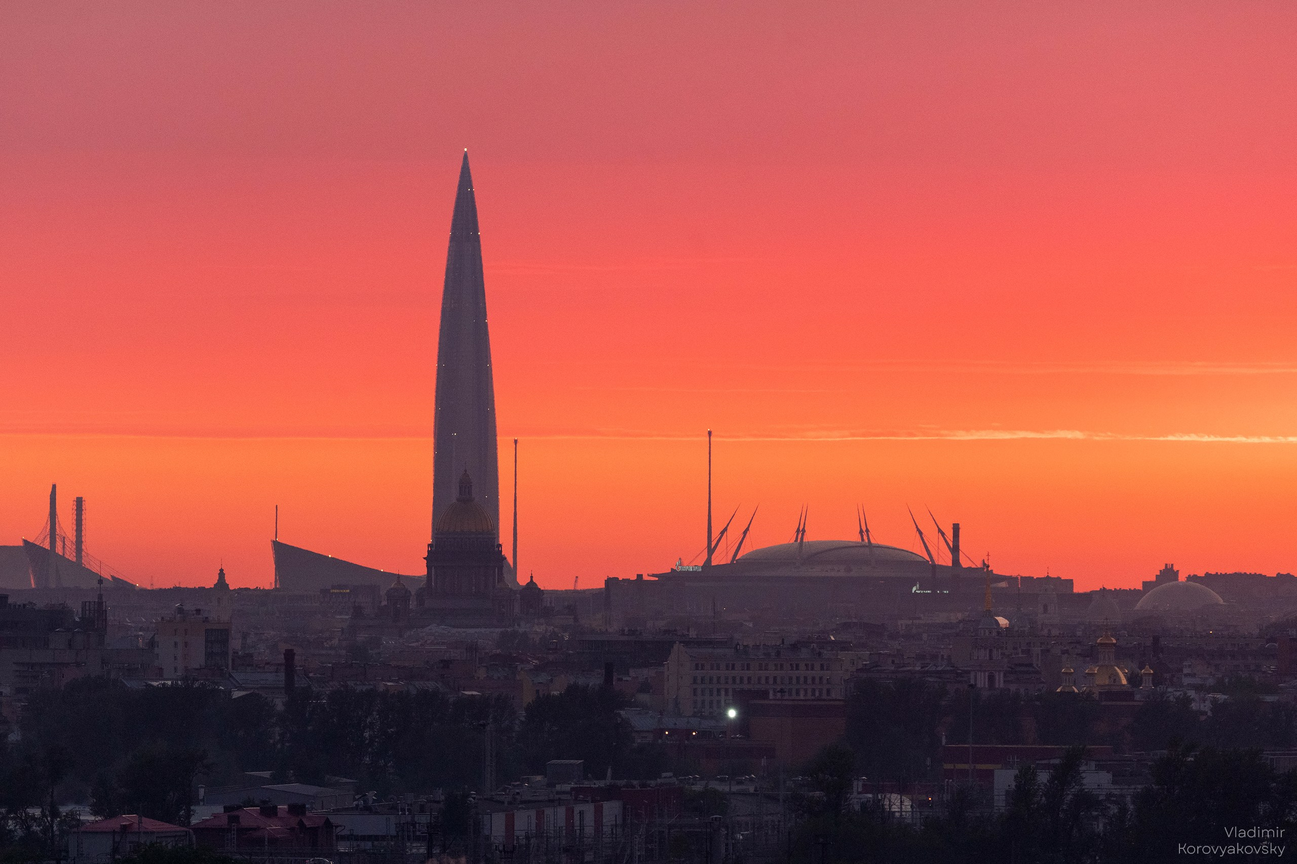 City landscape. Photographer Vladimir Korovyakovsky