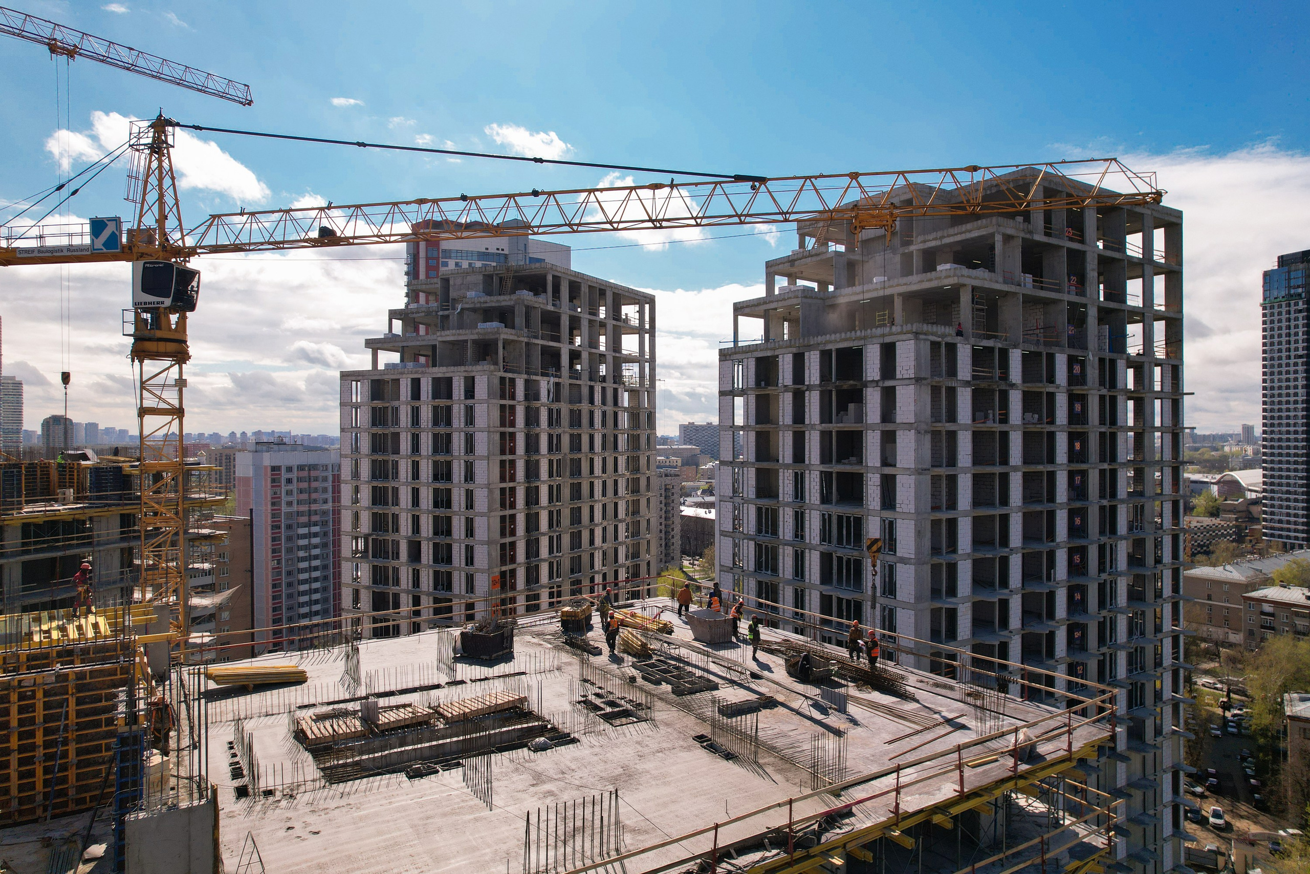 Архитектура и недвижимость. Ход строительства. Съемка с дрона. Профессиональное решение для частных лиц и бизнеса