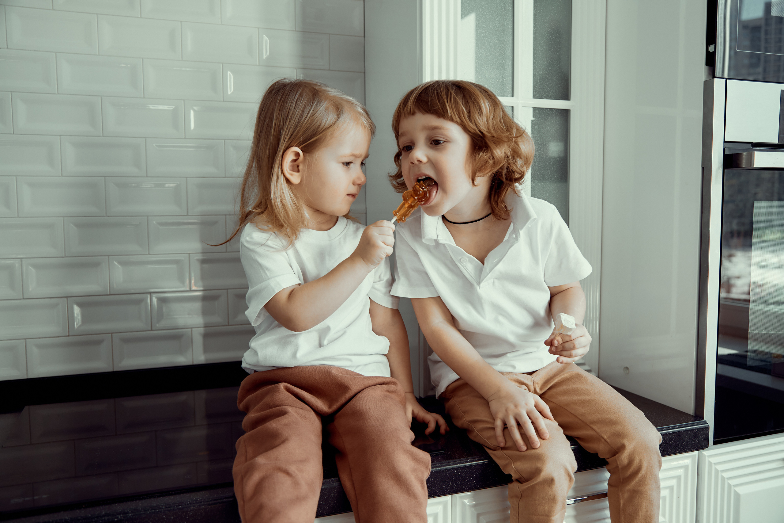 домашняя фотосессия с детьми