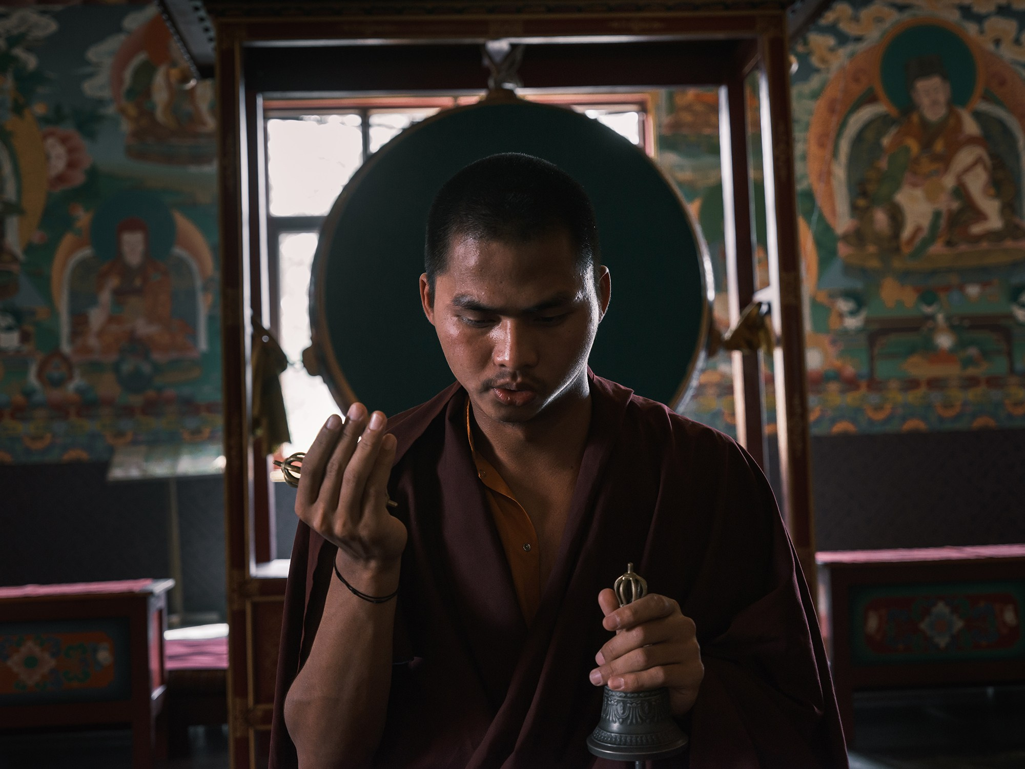 Tibetans in India. Documentary and art photographer Alexey Terentyev