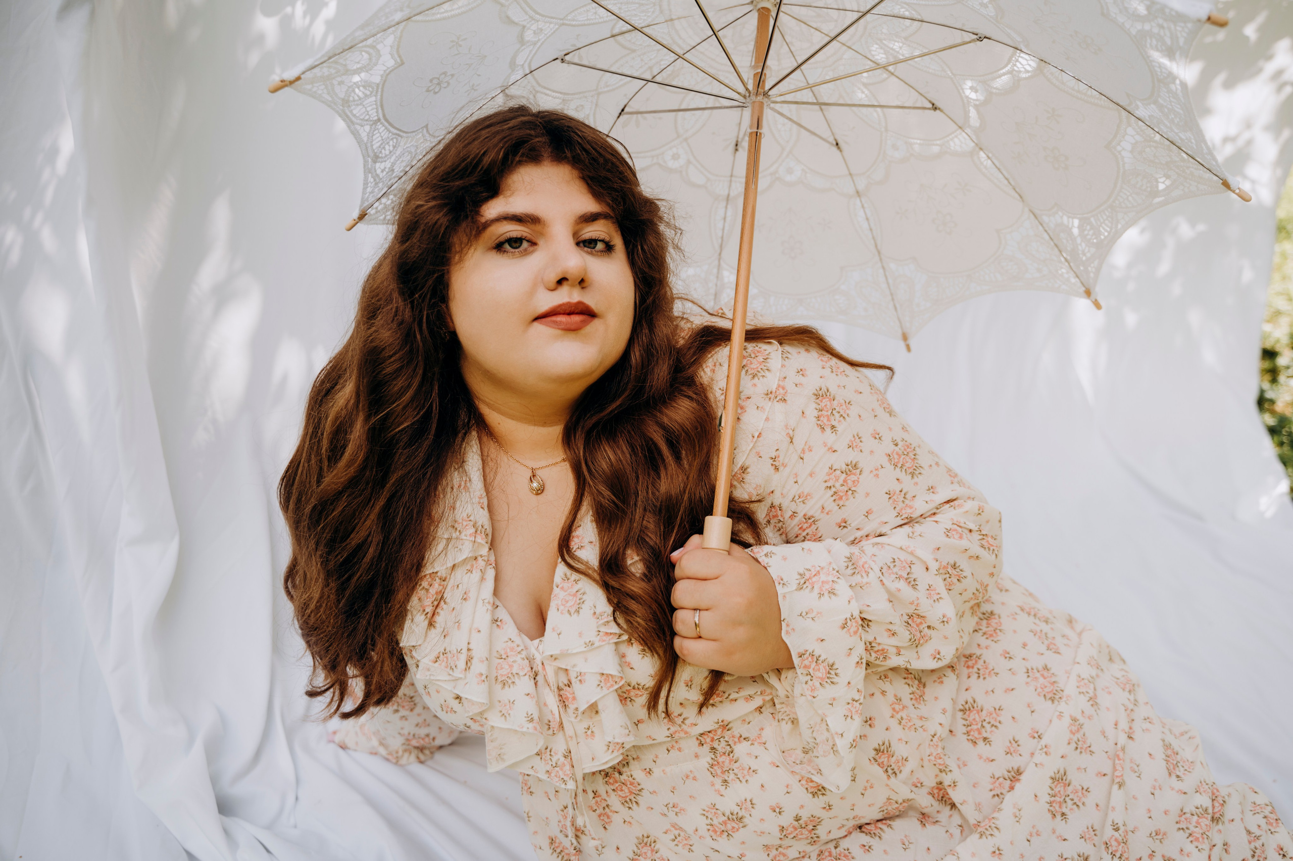 Словно героиня старинного письма, ожившая в лучах августовского солнца. Семейный и детский фотограф Анастасия Монченко