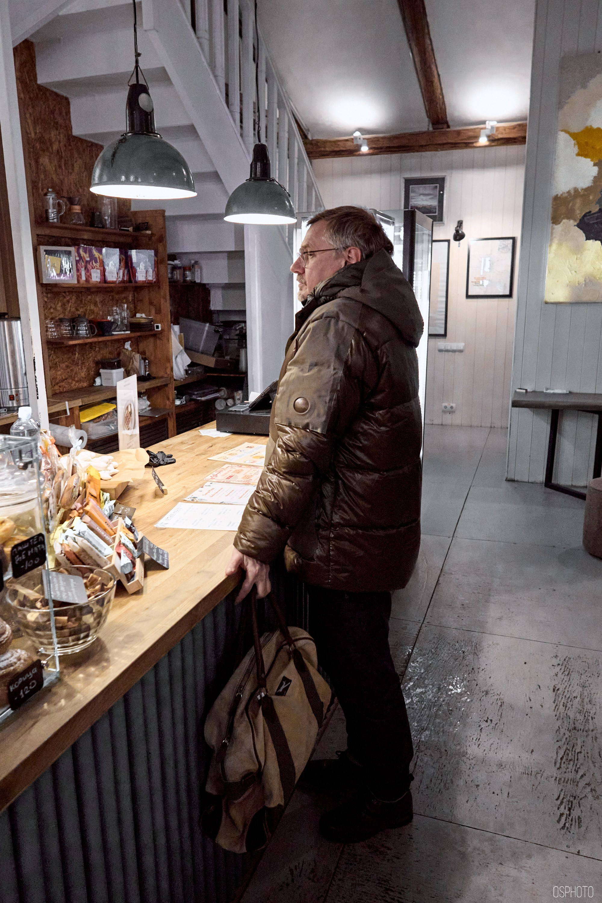 «Иду лесом». Кофе лофт в Братцево. Фотографъ Сергѣевъ. Поймать мгновеніе