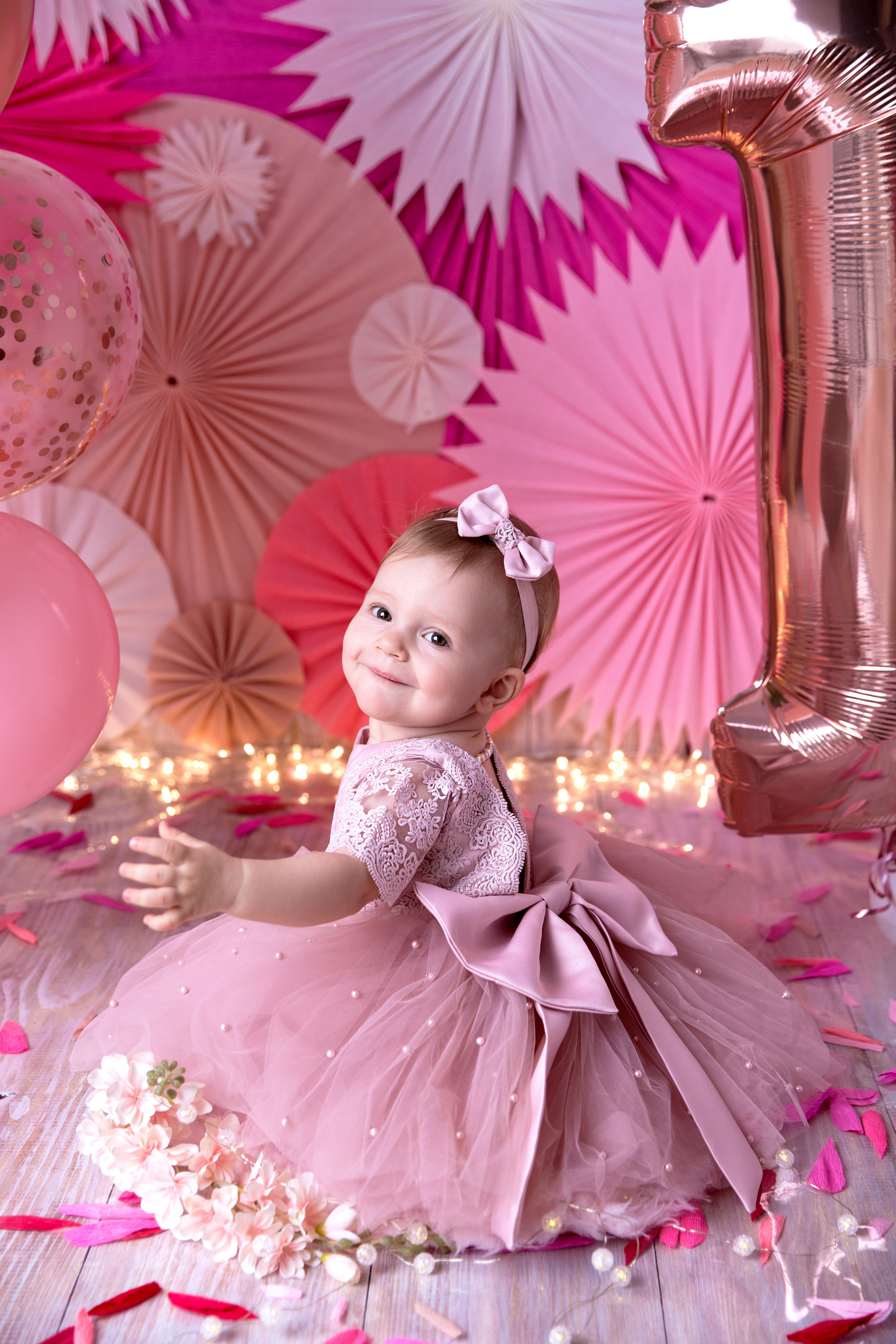 Фотосессия ГОДОВАСИЕ. Фотограф новорожденных, детей до года и беременных в Симферополе