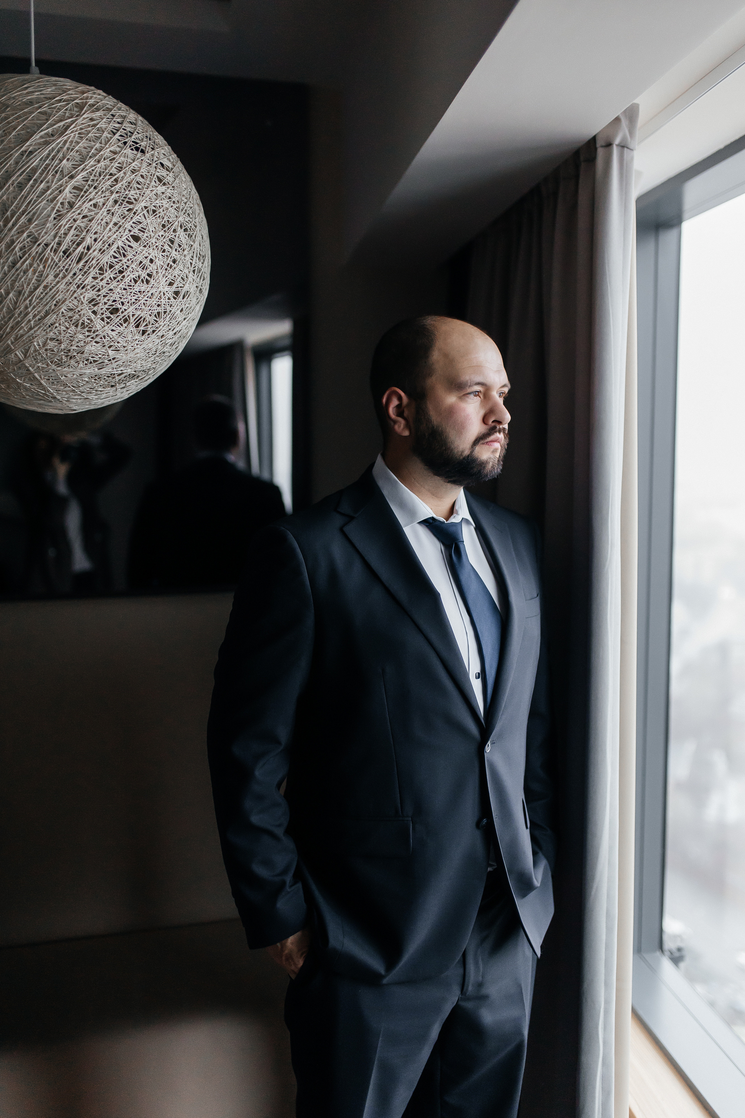 Свадебная фотосессия в отеле Radisson Blu Olympiyskiy Hotel Moscow 5*