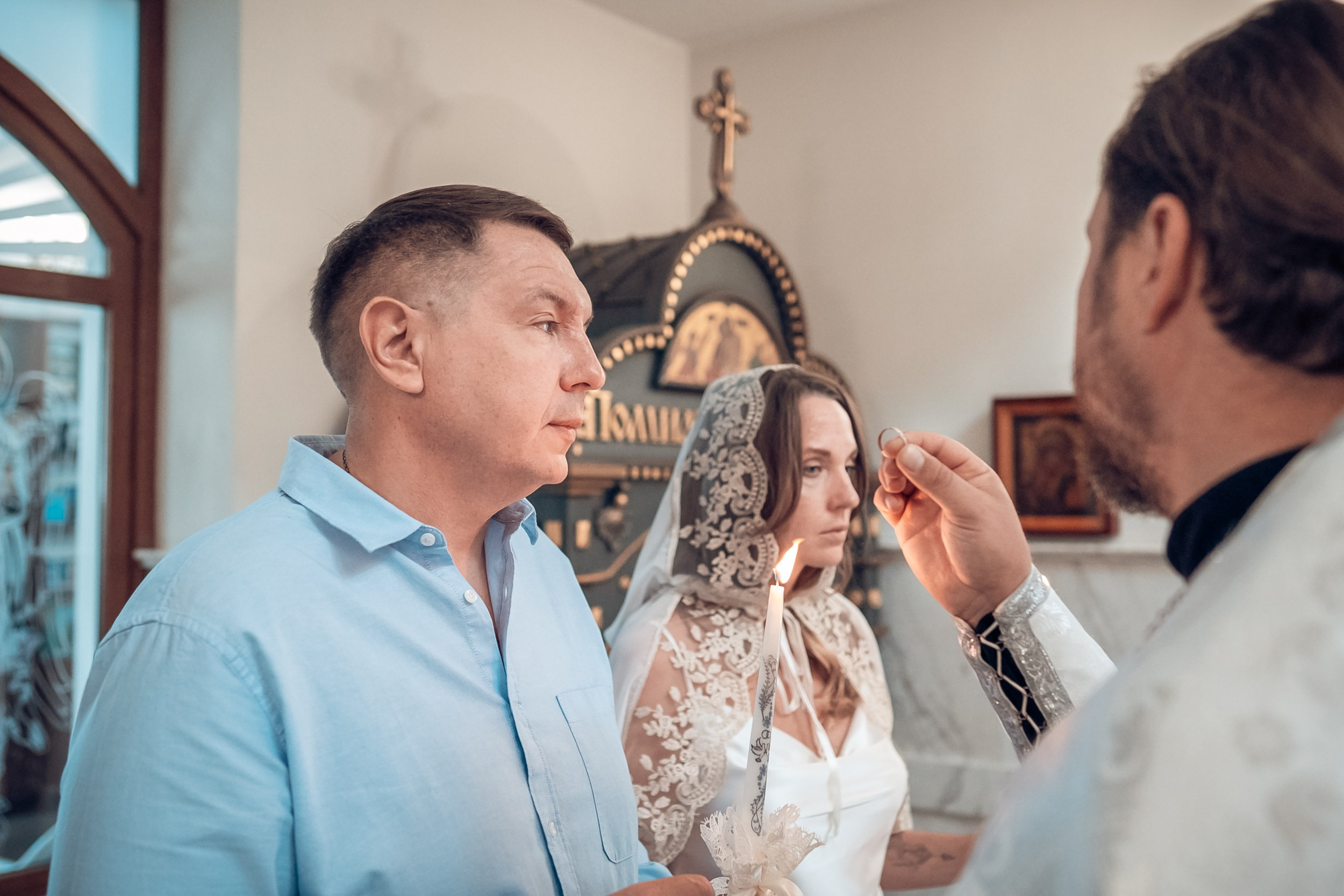 Венчание в храме Вознесения Господне г. Севастополь. Церковный фотограф Севастополь