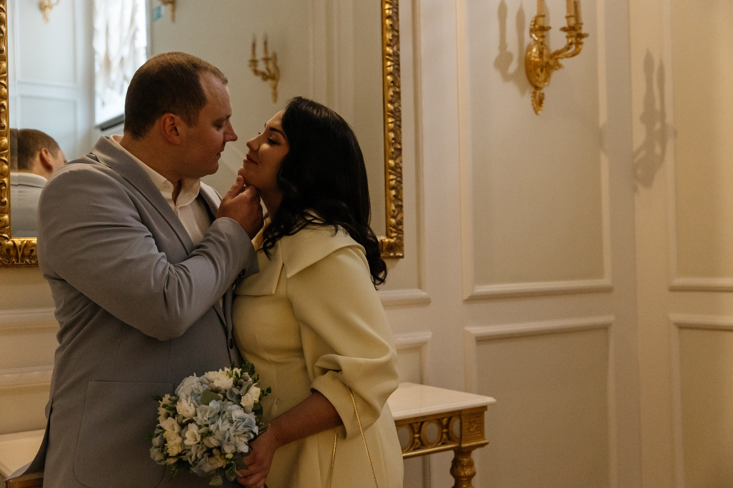 Роспись в особняке Royal. Свадебный фотограф в Москве Элина Ларченкова. Фото, которые цепляют