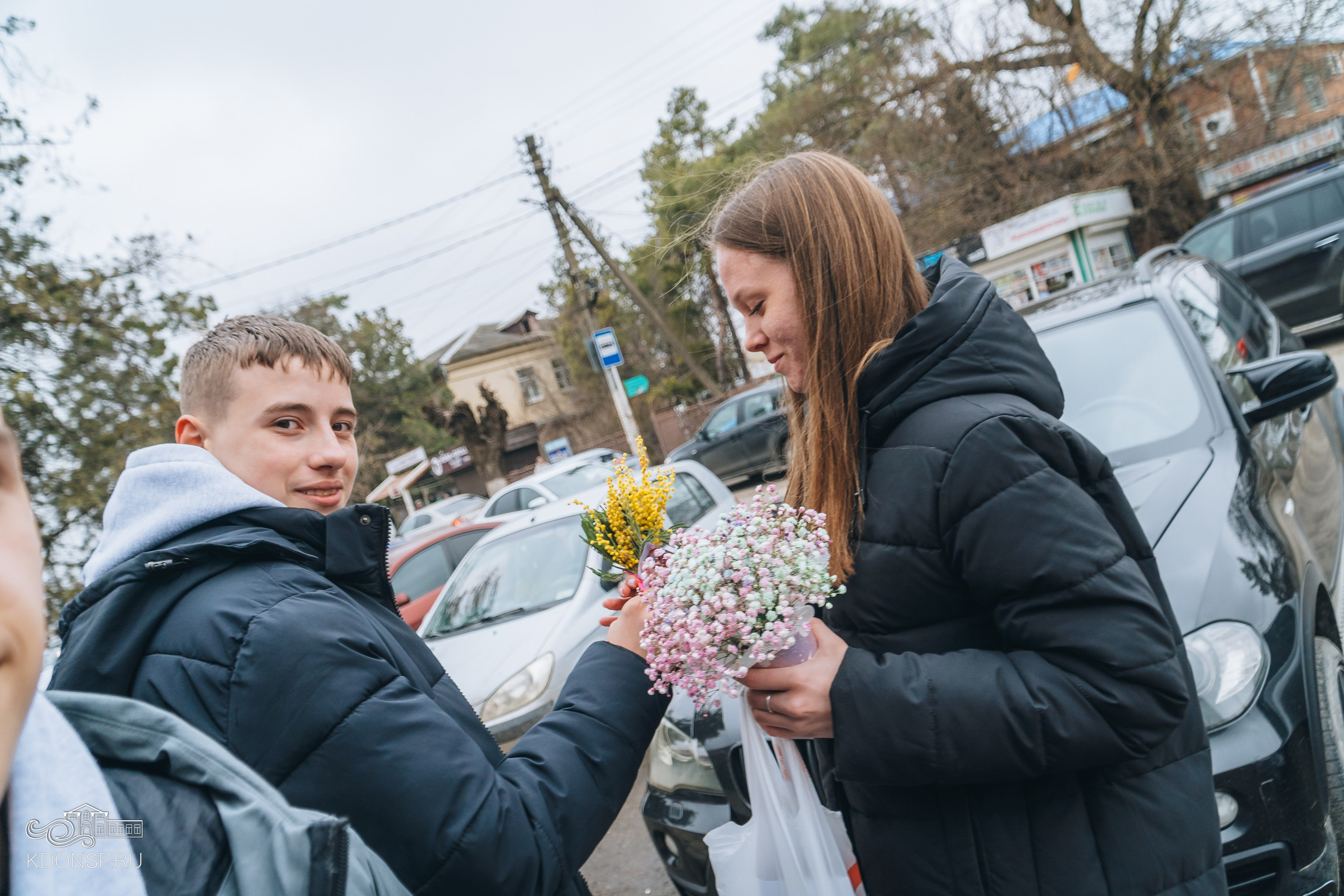 Поздравление от волонтёров станицы. Новотитаровский Дом культуры