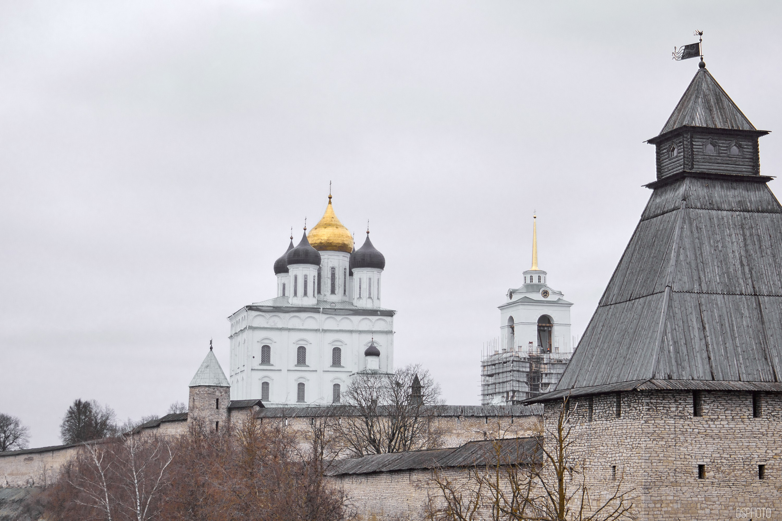 Псков. Ноябрь. Фотографъ Сергѣевъ. Поймать мгновеніе